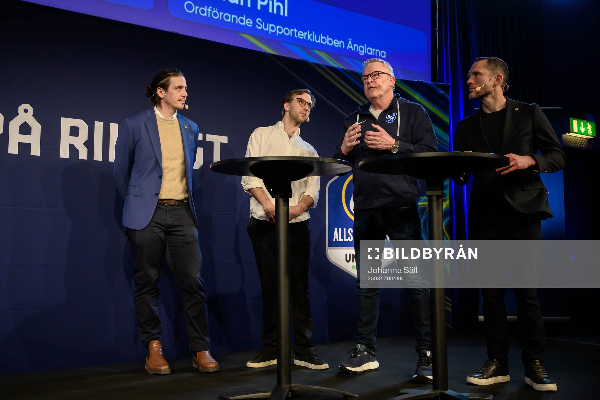 Expertpanel med BK Häckens fotbollschef Martin Ericsson,