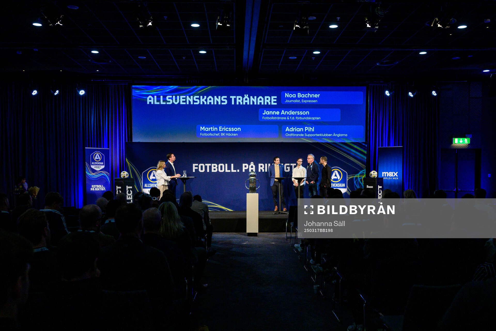 Expertpanel med BK Häckens fotbollschef Martin Ericsson,