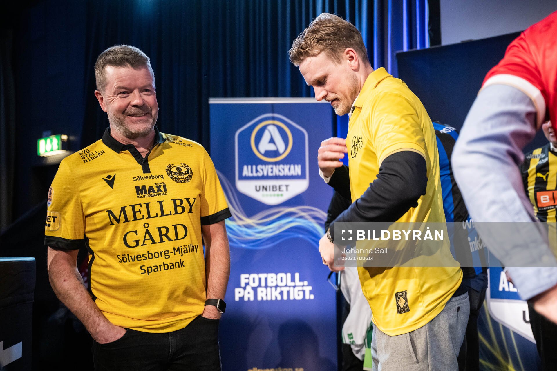 Mjällbys tränare Anders Torstensson och Elfsborgs