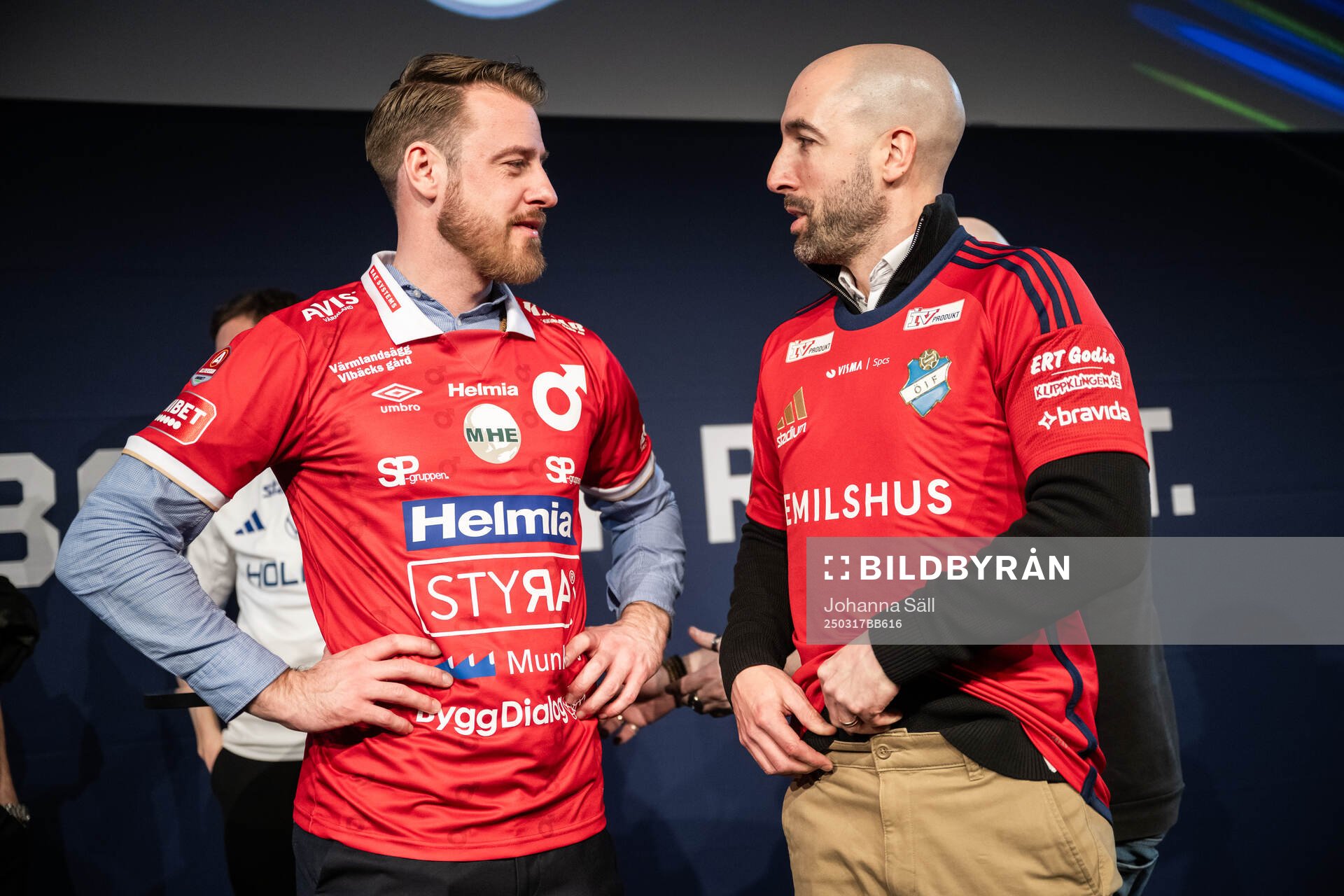 Degerfors tränare William Lundin och Östers