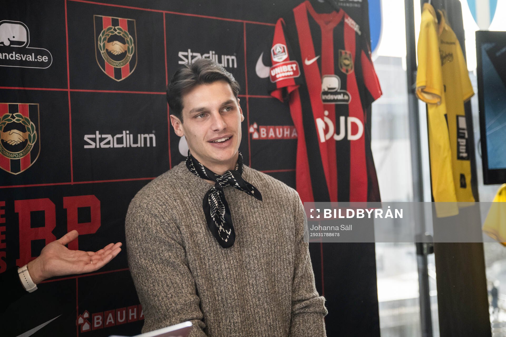 Brommapojkarnas Kevin Ackermann