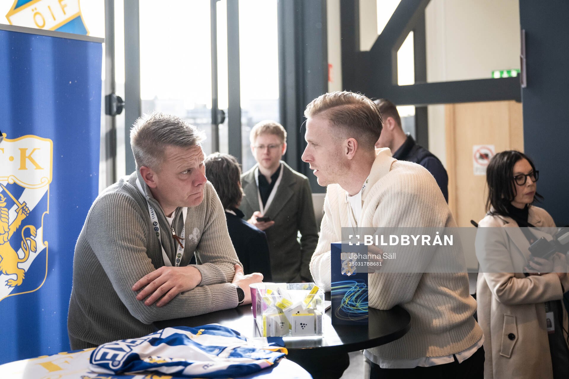 IFK Göteborgs tränare Stefan Billborn och assisterande