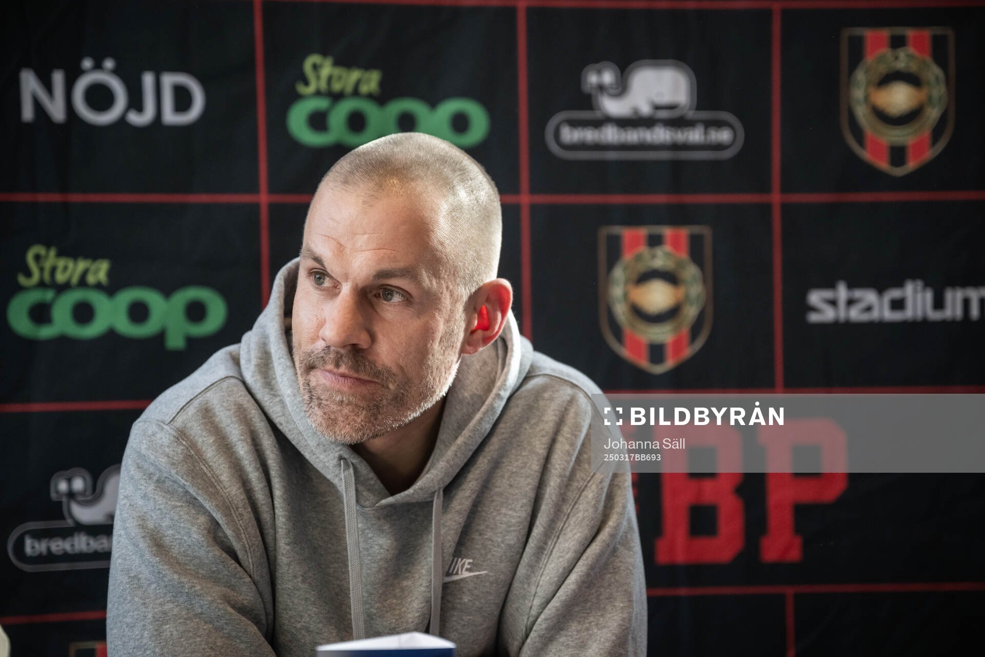 Brommapojkarnas tränare Ulf Kristiansson
