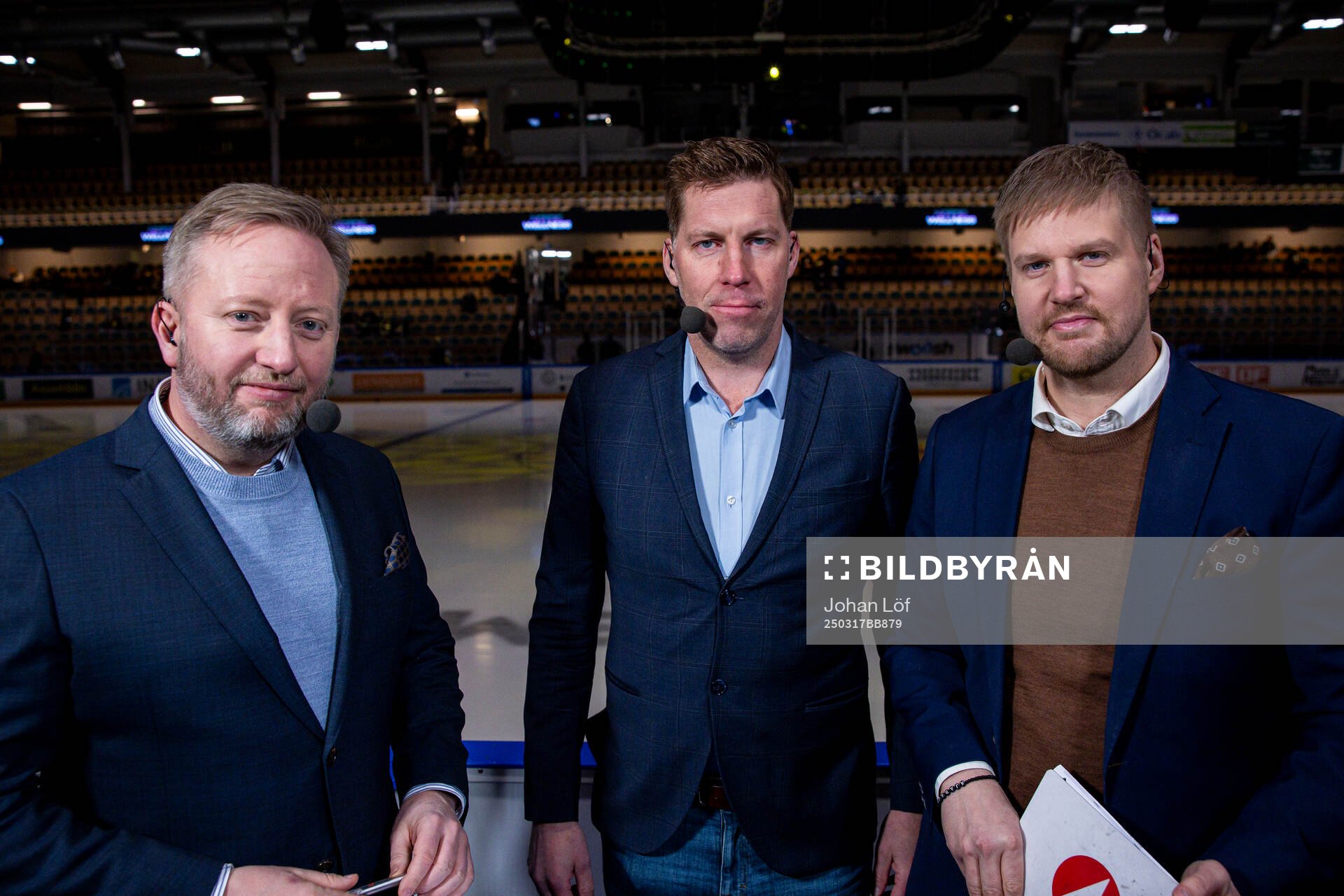 s kommentatorer Fredrik Söderström, Per Svartvadet och