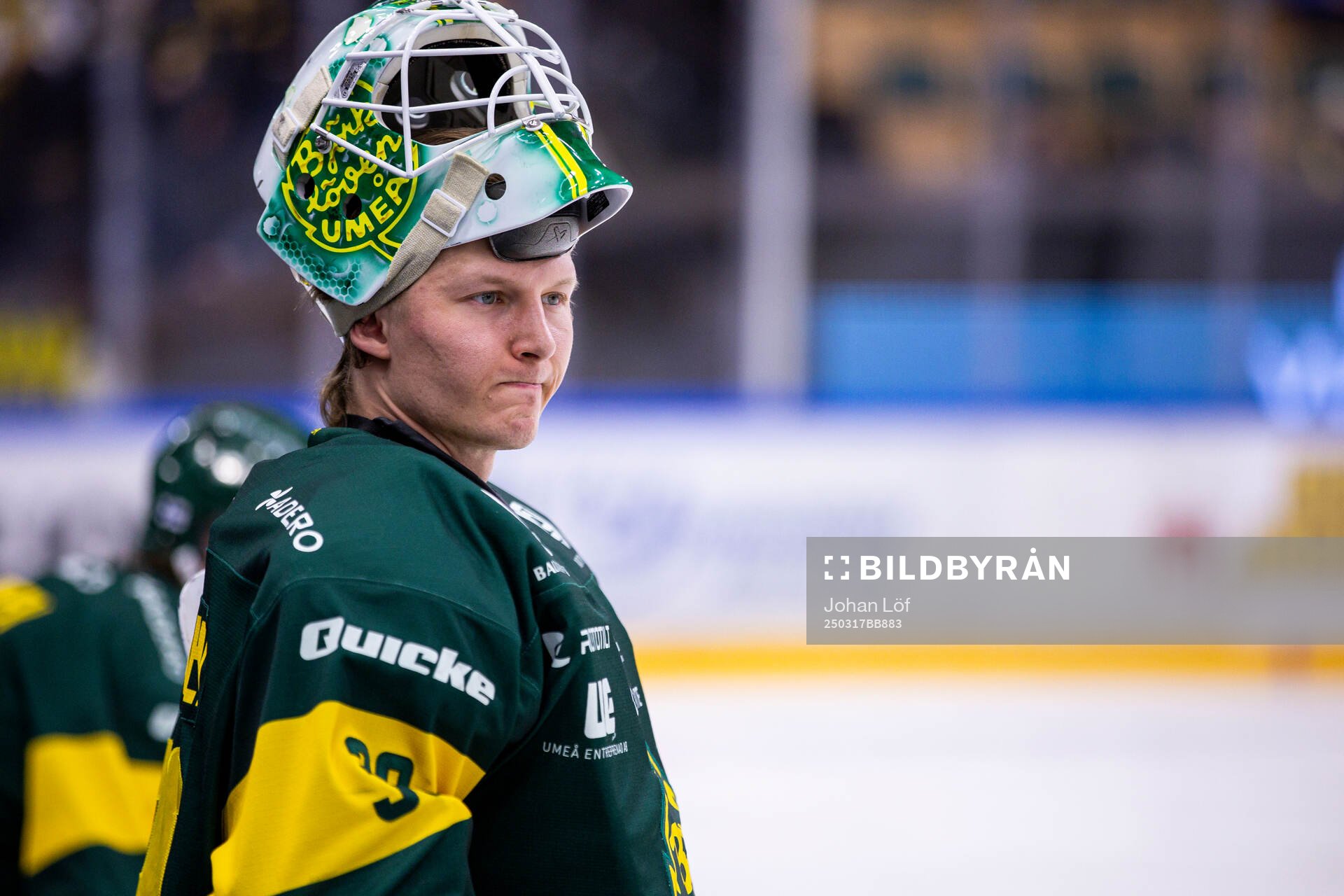Björklövens målvakt Joona Voutilainen