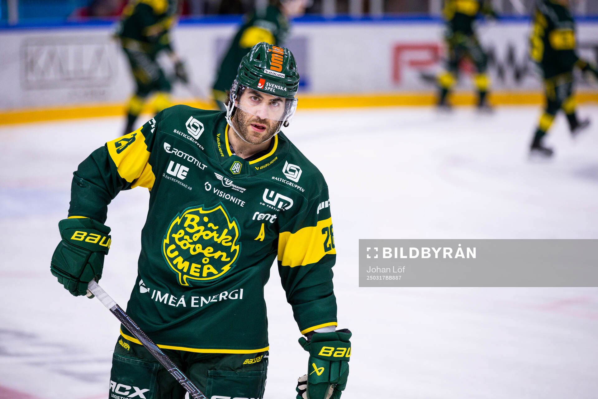 Björklövens Mathew Maione innan kvartsfinal ett i