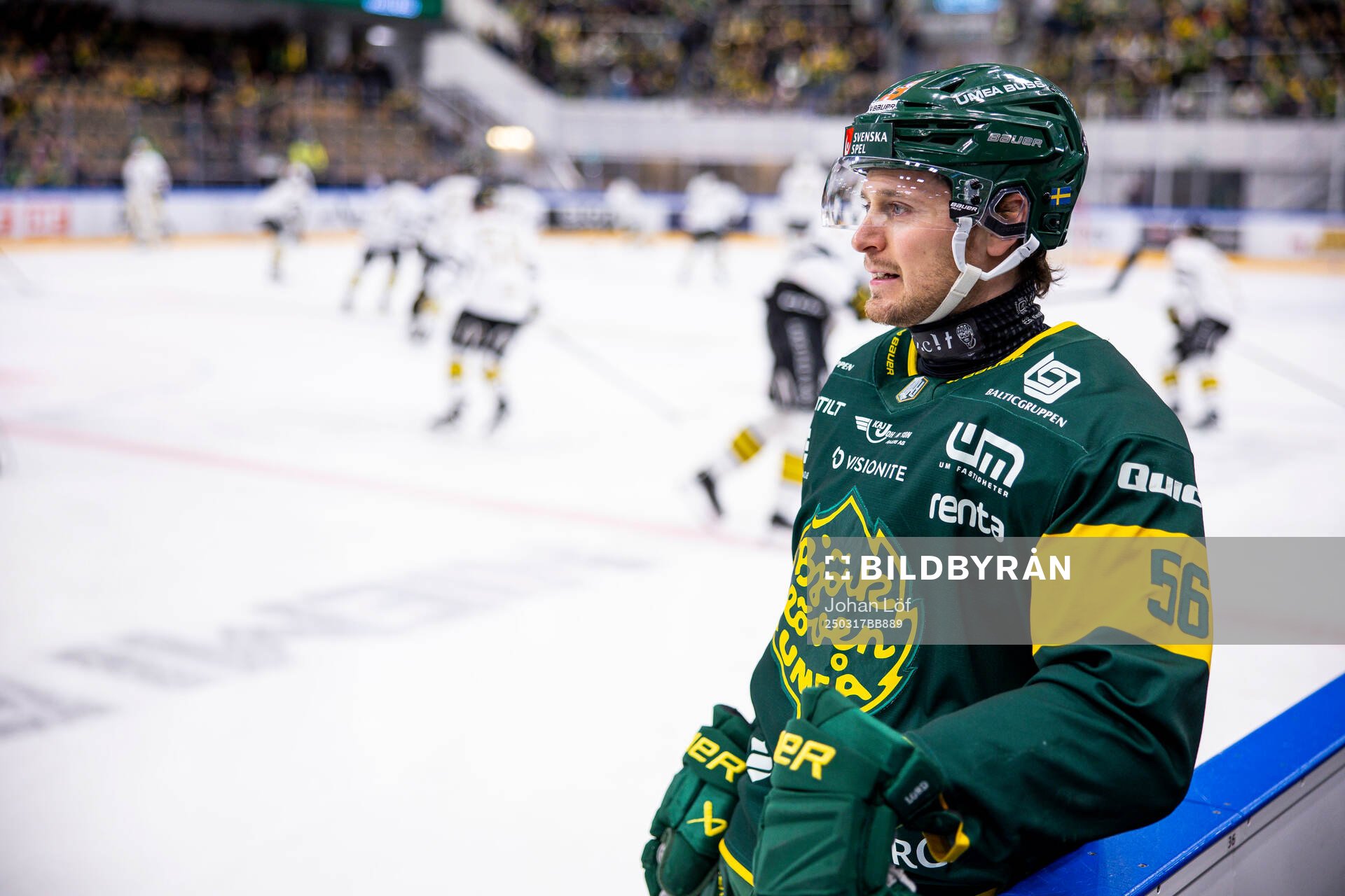 Björklövens Fredrik Forsberg innan kvartsfinal ett i