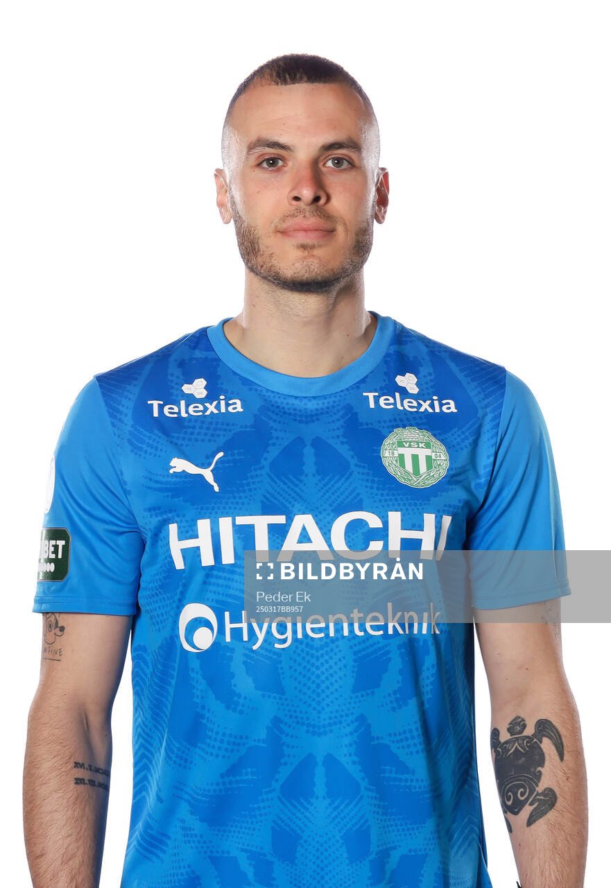 Västerås målvakt André Bernardini