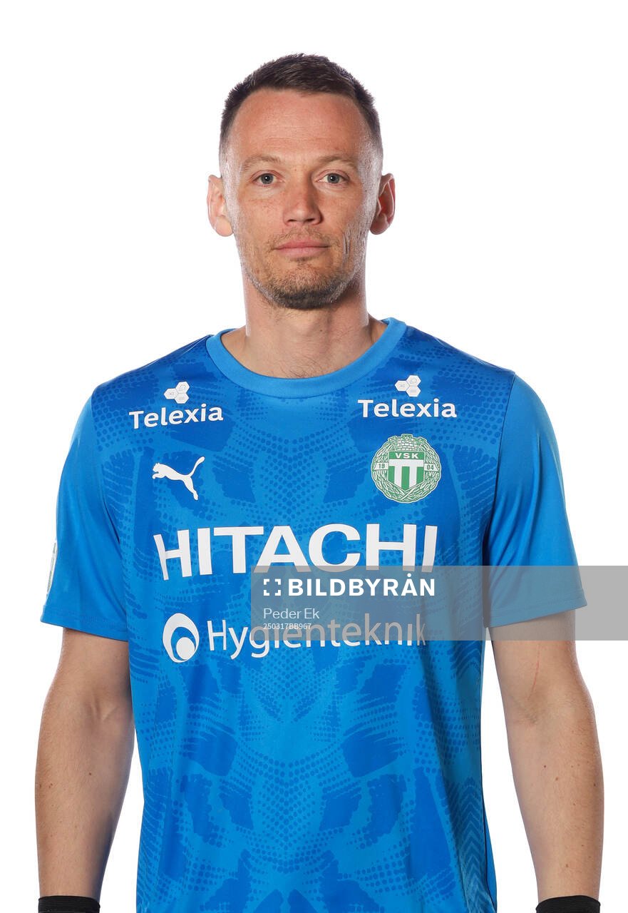 Västerås målvakt Anton Fagerström