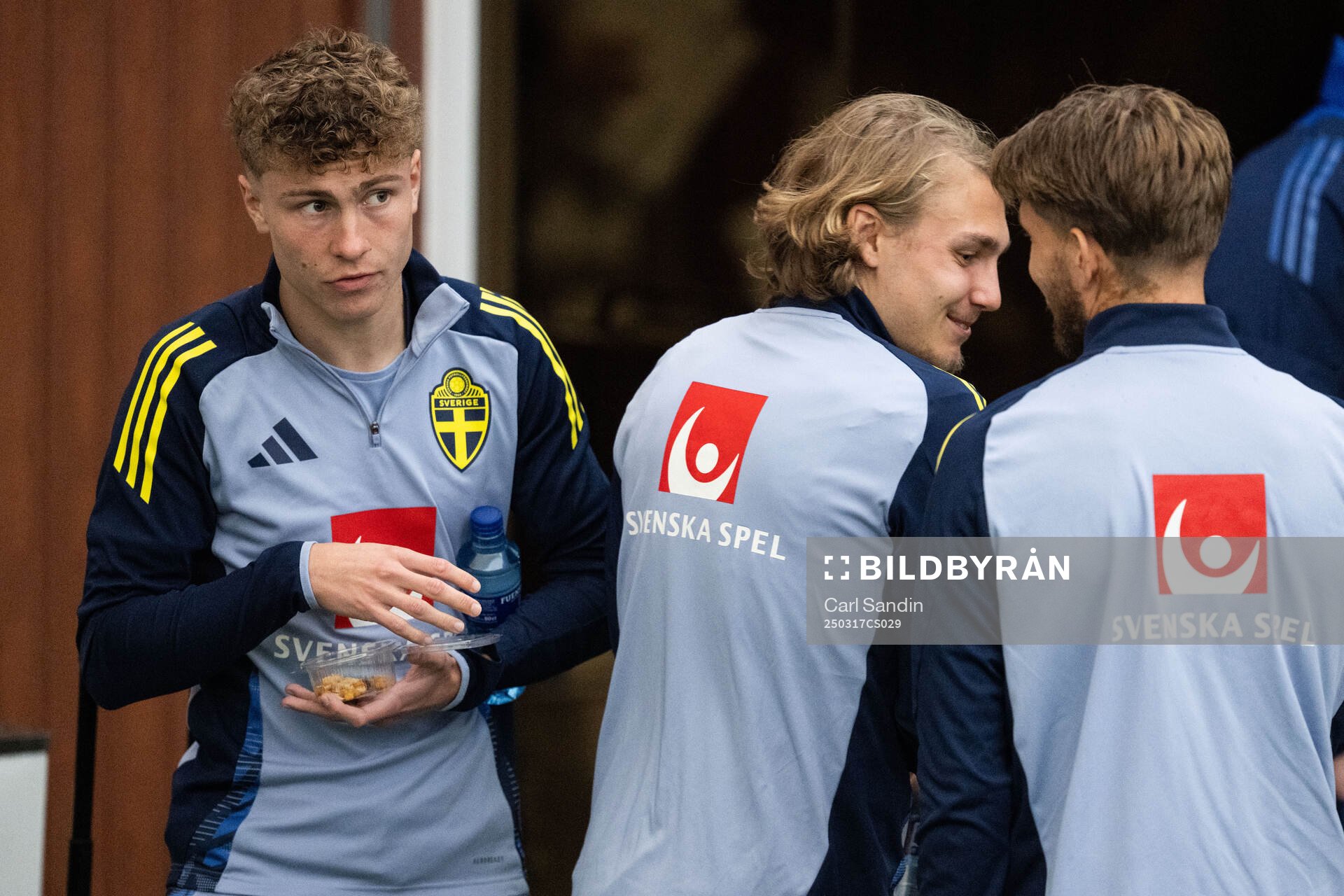 Hugo Bolin of the Swedish men's national football team