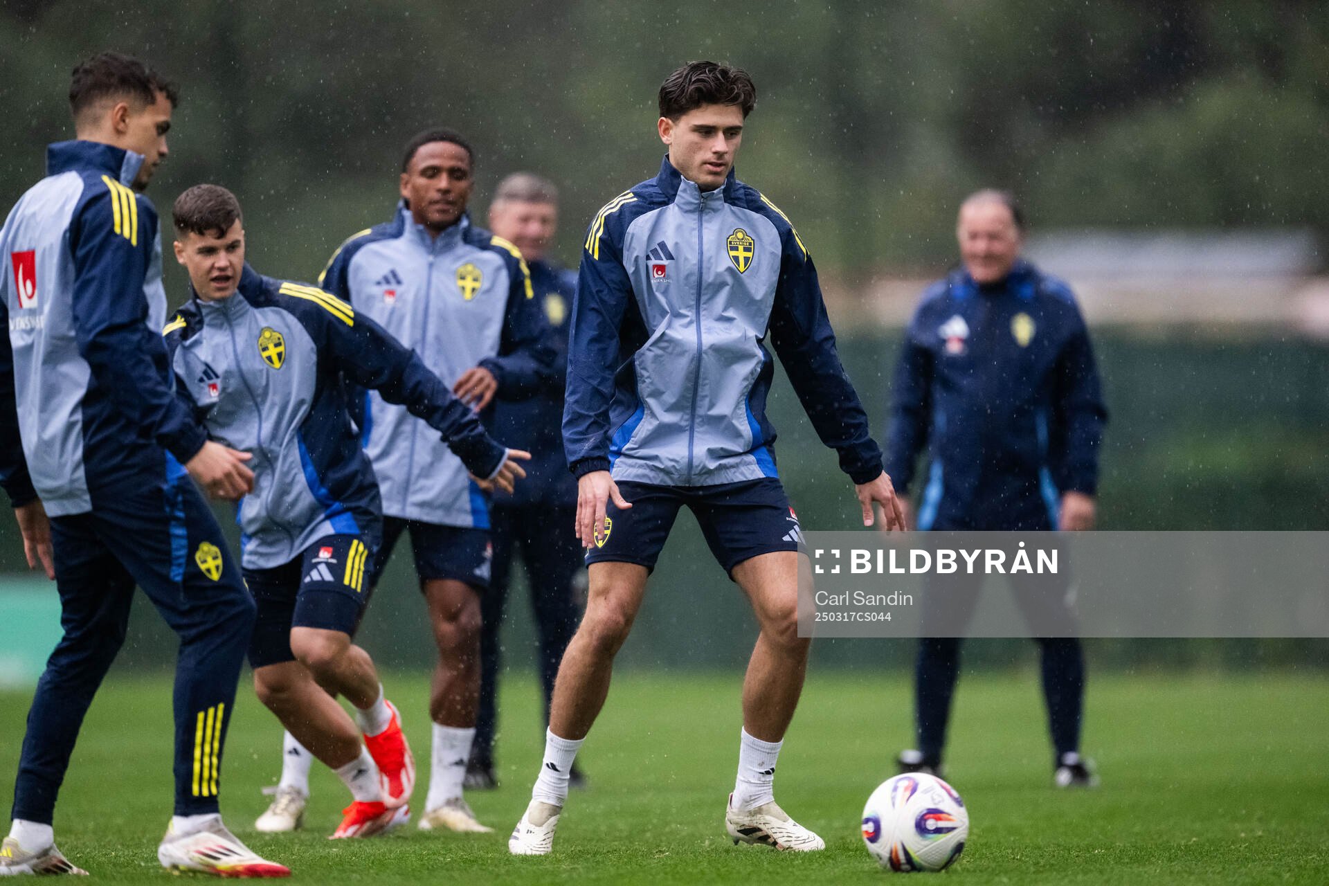 Besfort Zeneli of the Swedish men's national football team