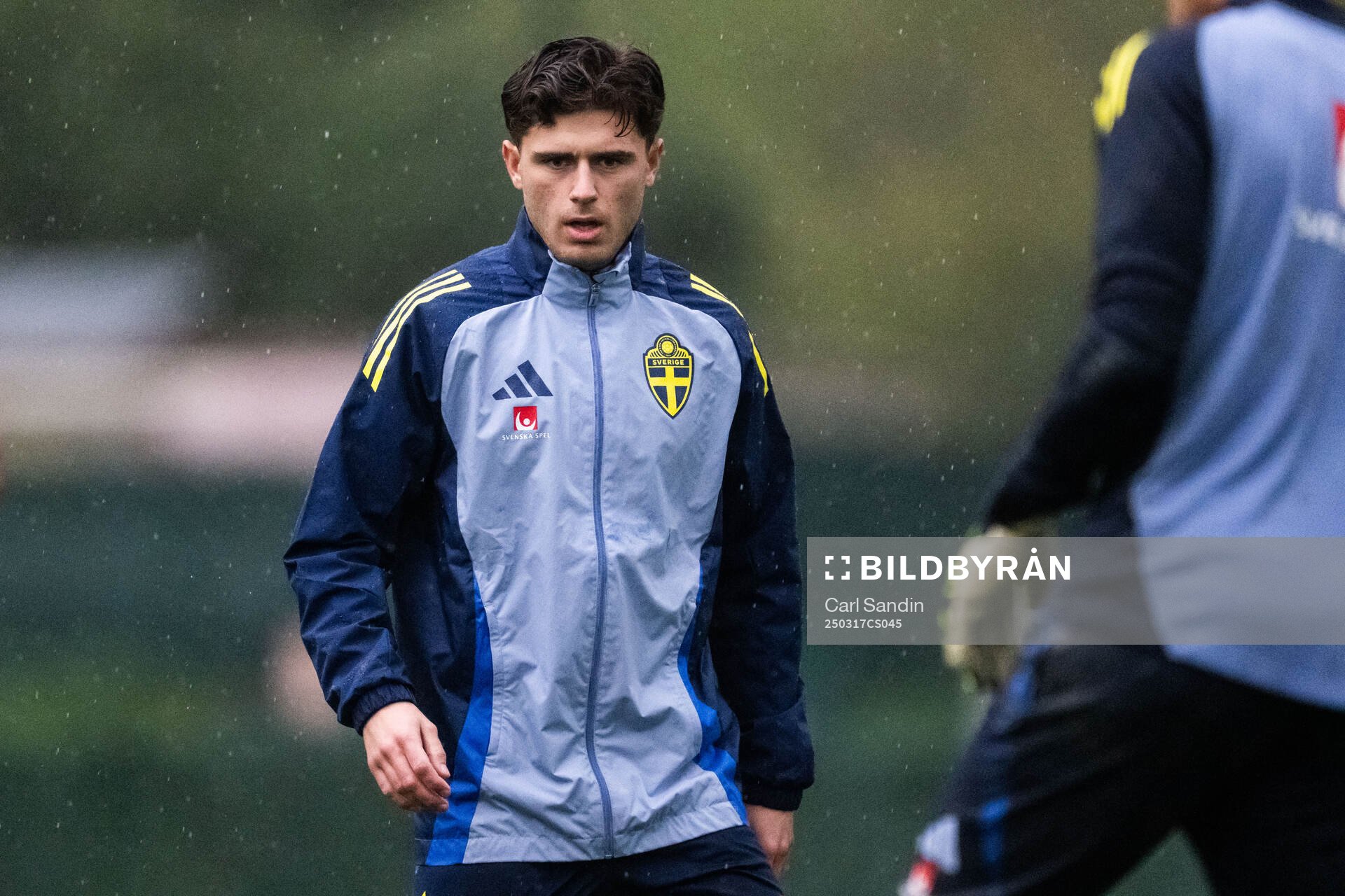 Besfort Zeneli of the Swedish men's national football team