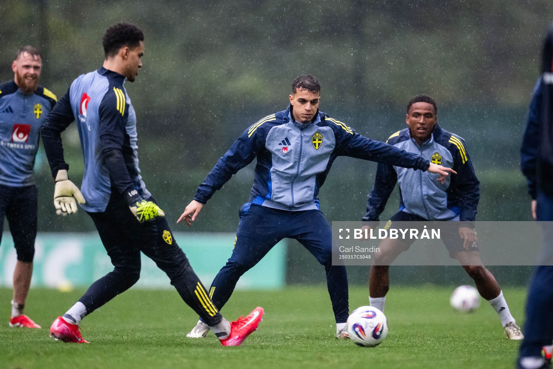 Yasin Ayari of the Swedish men's national football team