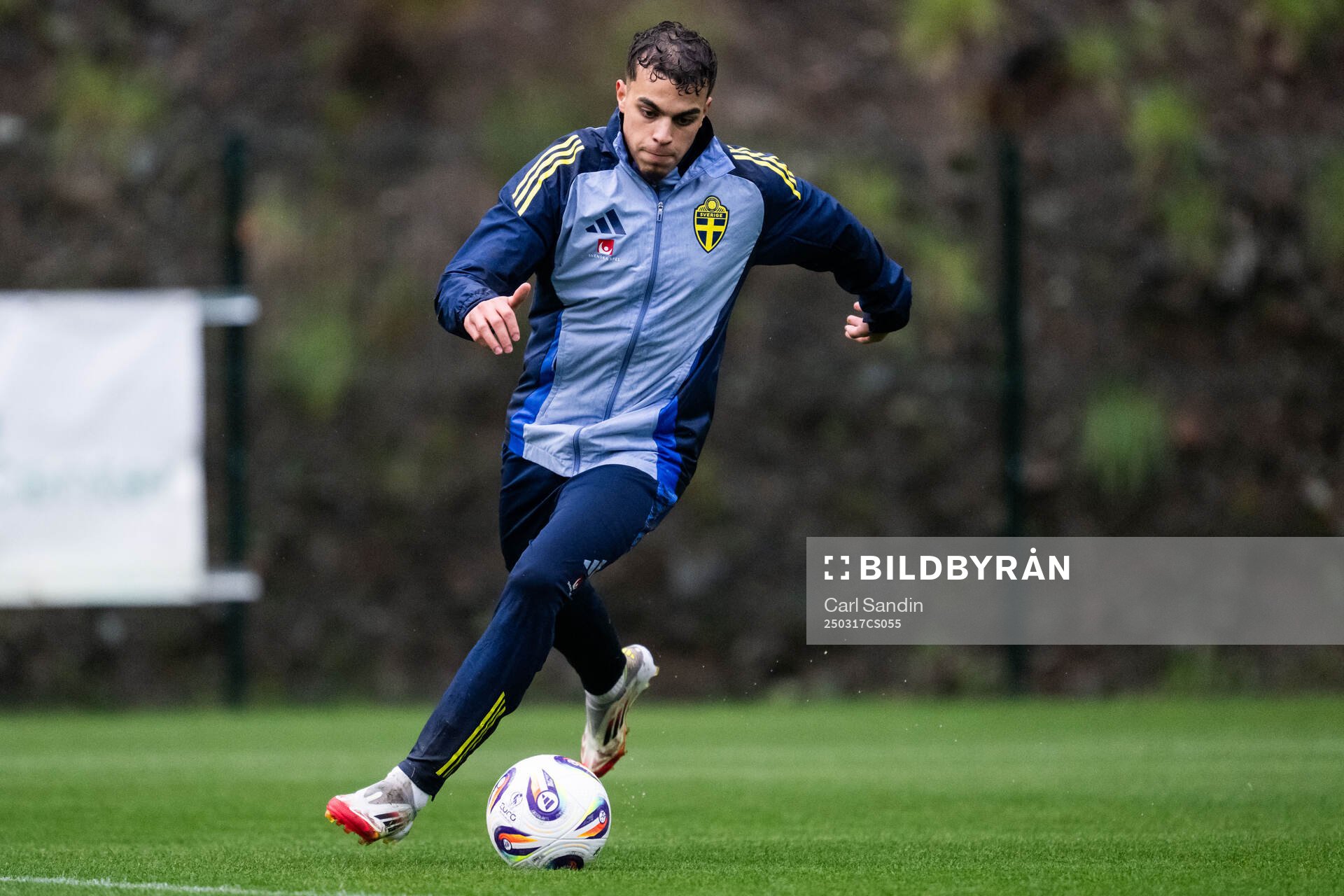 Yasin Ayari of the Swedish men's national football team