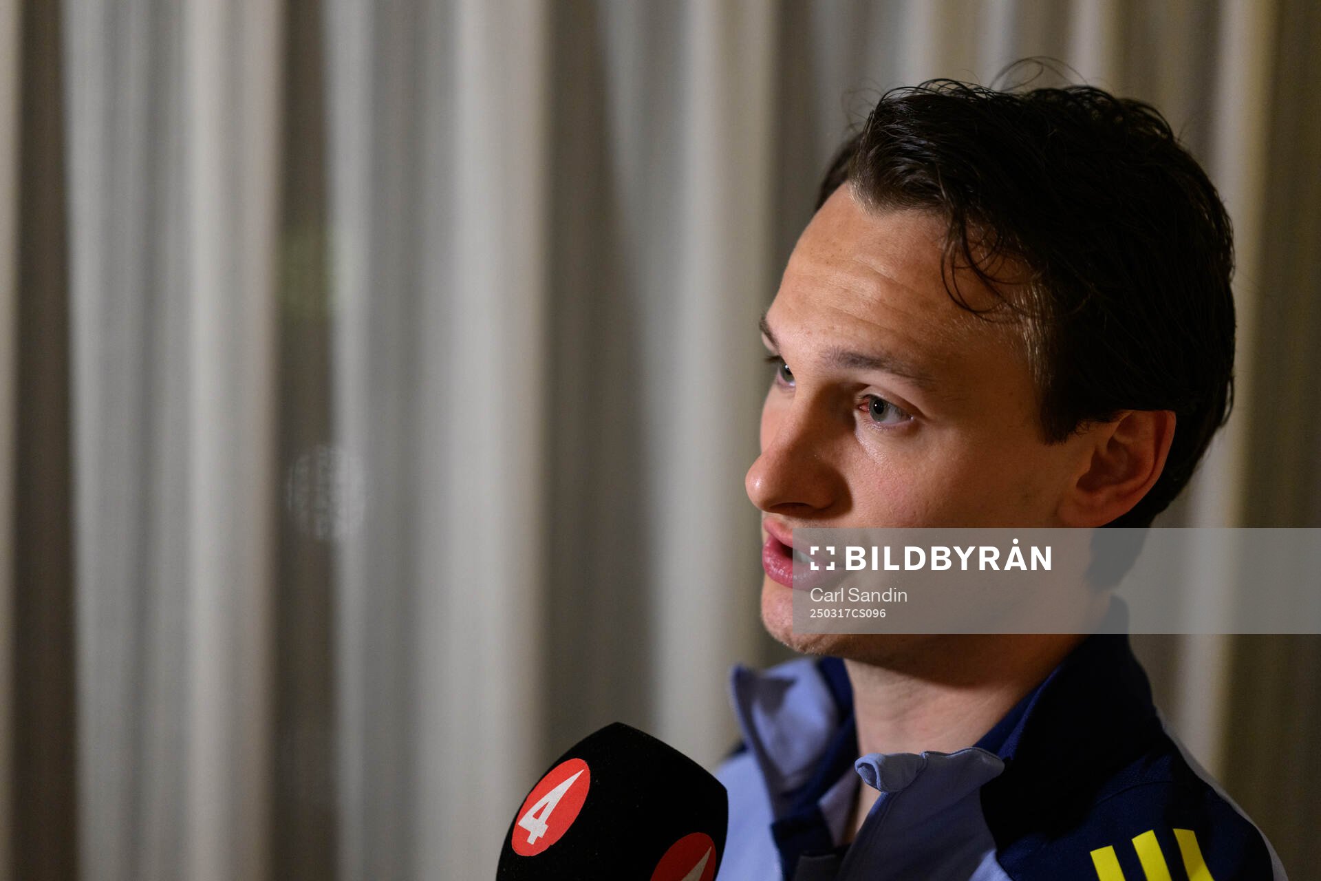 Hjalmar Ekdal of the Swedish men's national football team