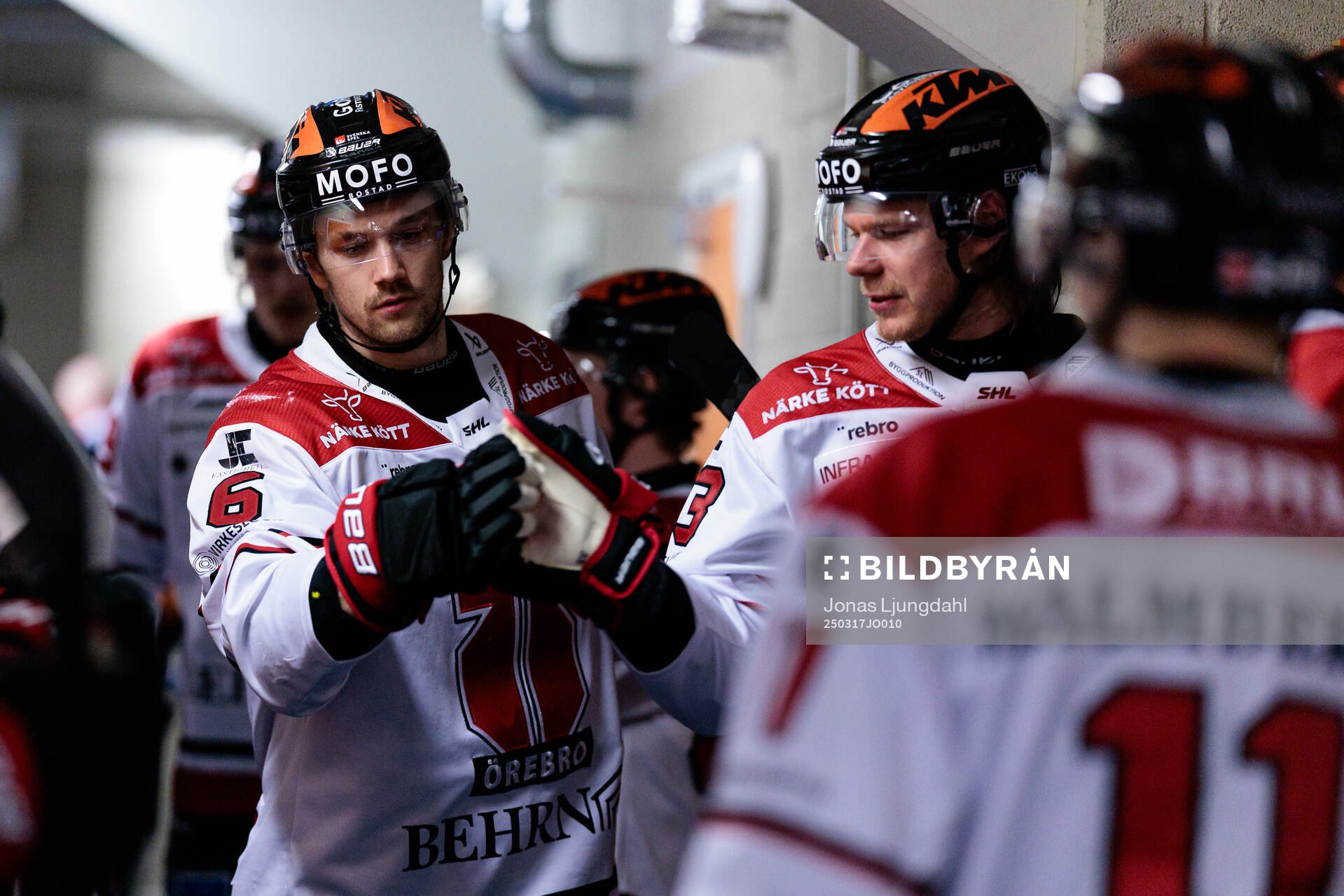Örebros Filip Berglund och Christopher Mastomäki