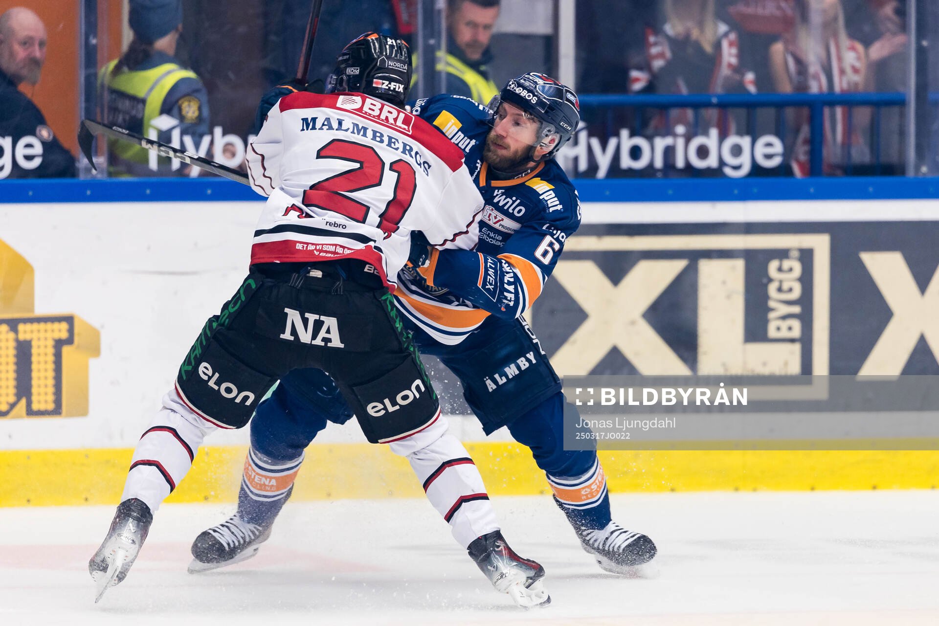 Örebros Patrik Puistola och Växjös Petter Granberg