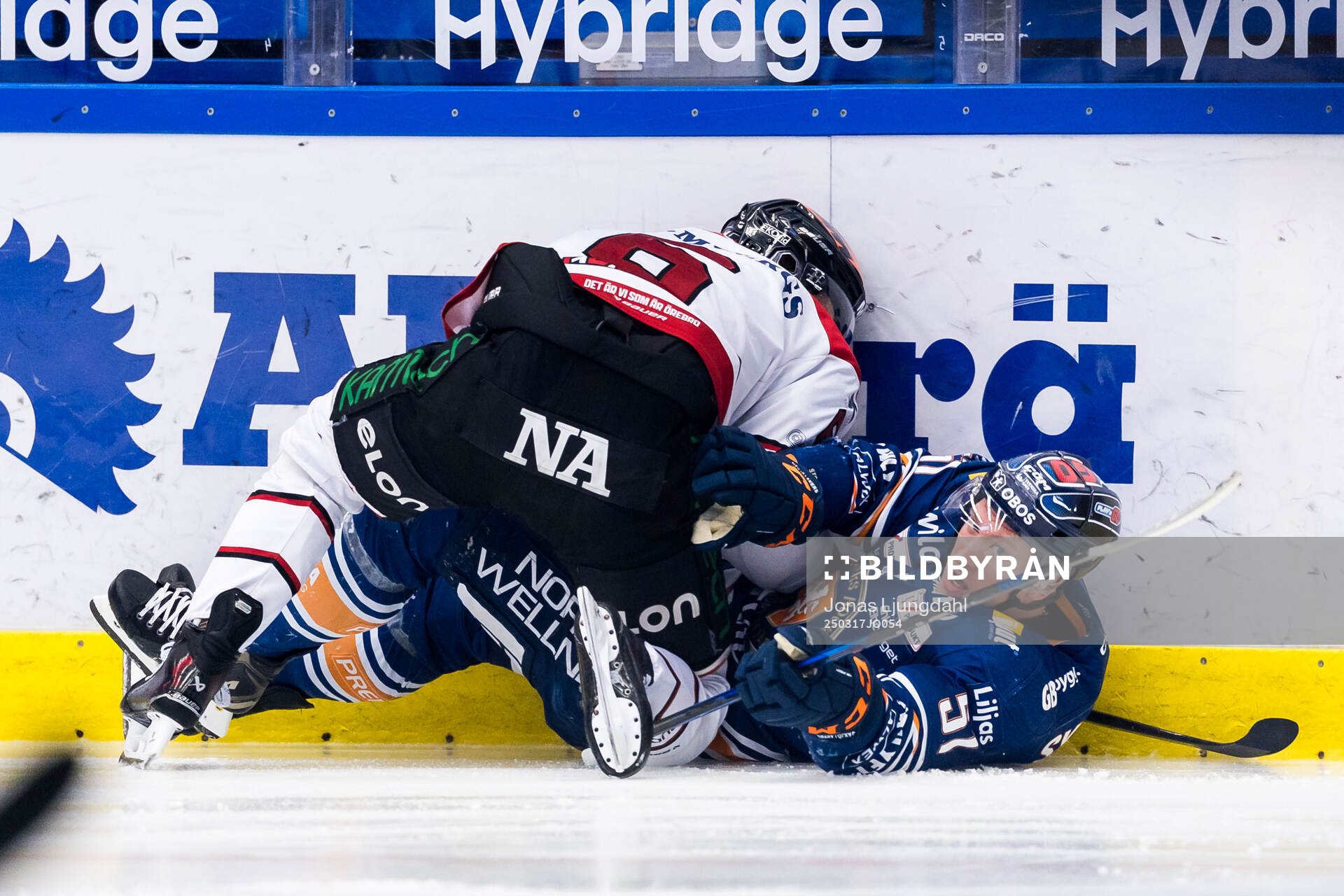 Örebros Filip Berglund och Växjös Emil Sylvegård