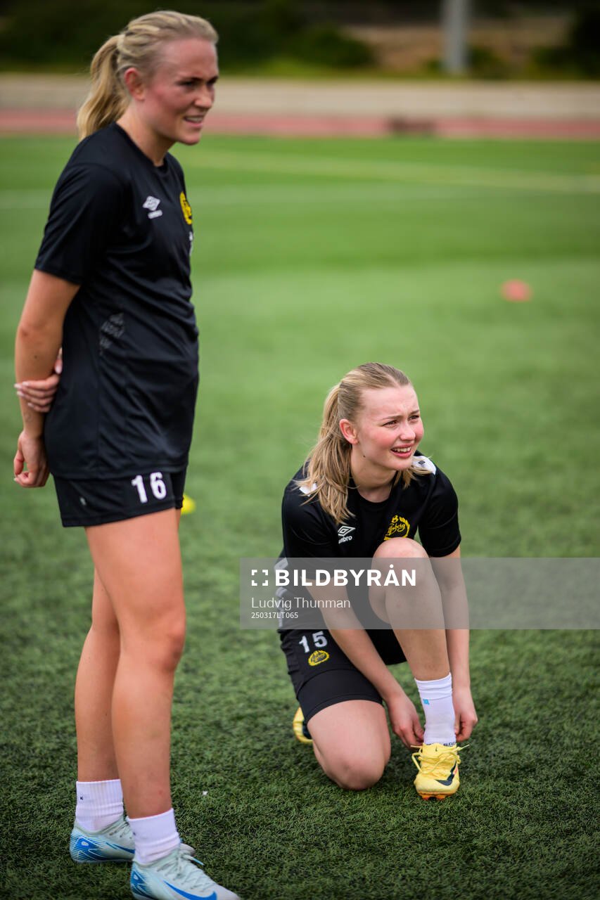 Emilia Bengtsson och Elin Johansson