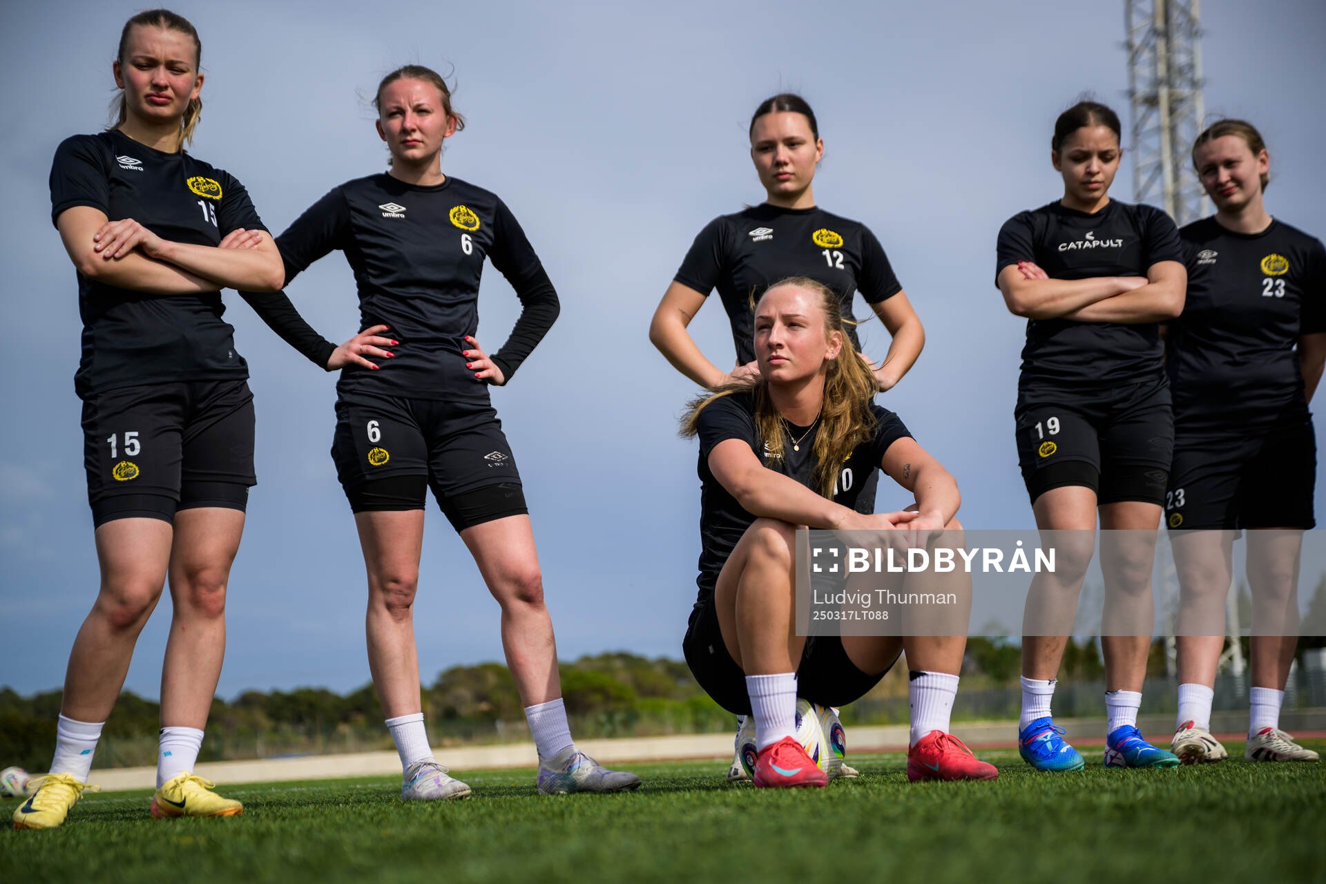 Elin Johansson, Hanna Gunnarsson, Hedvig Petersson, Stina