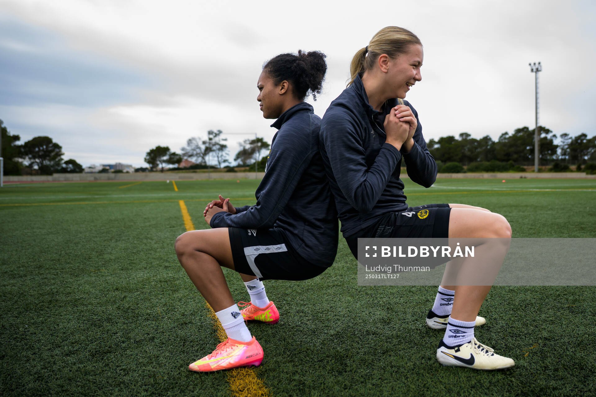 Vanessa Lopez och Alice Broman