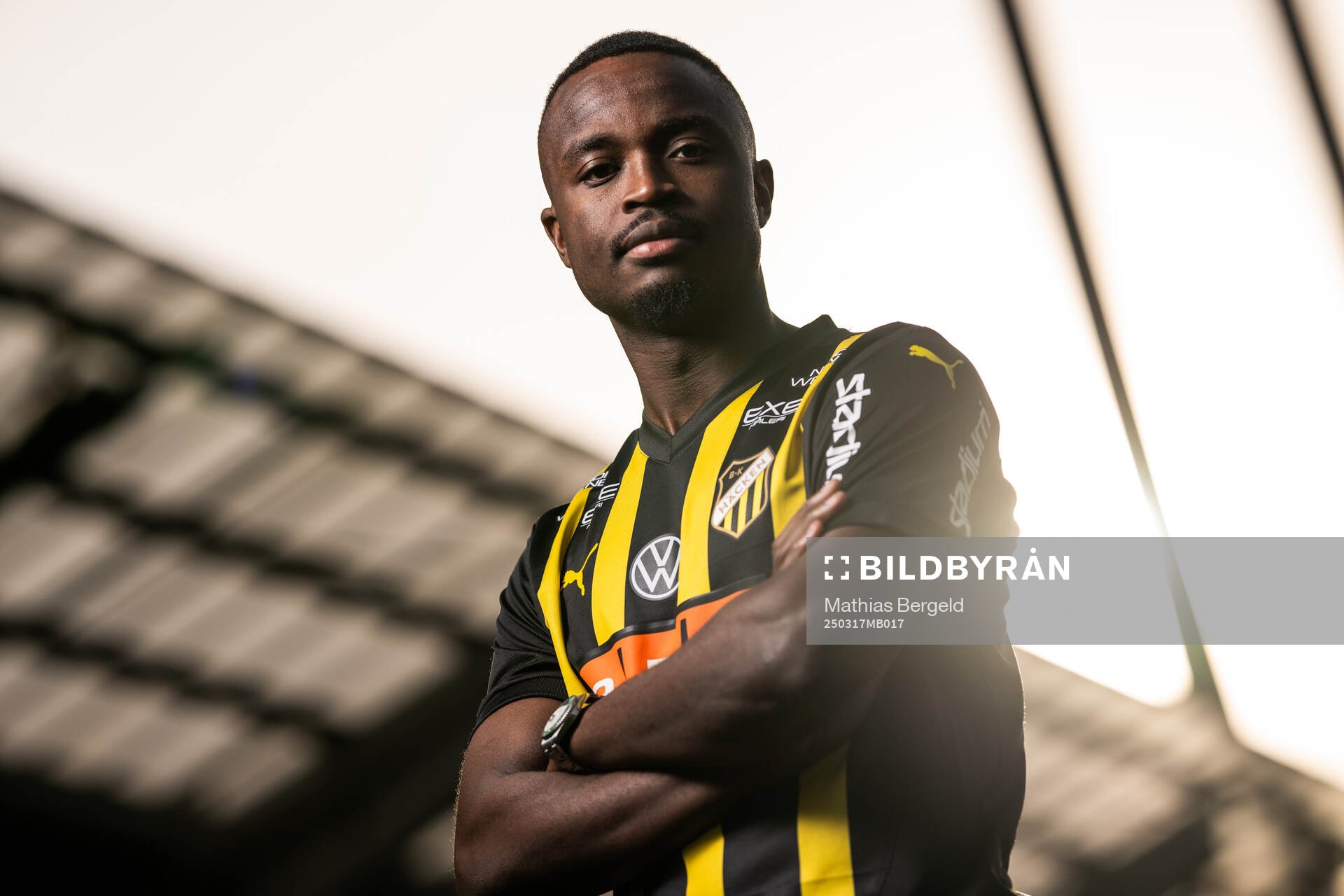 Häckens nyförvärv Brice Wembangomo