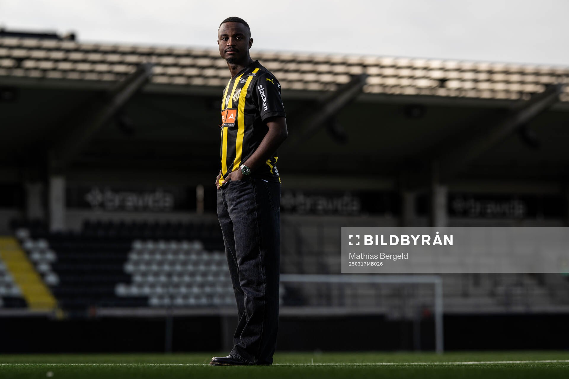 Häckens nyförvärv Brice Wembangomo