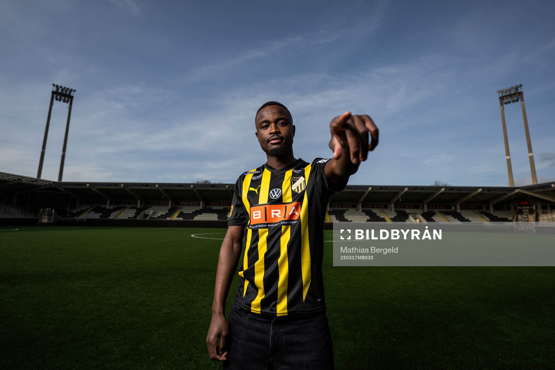 Häckens nyförvärv Brice Wembangomo