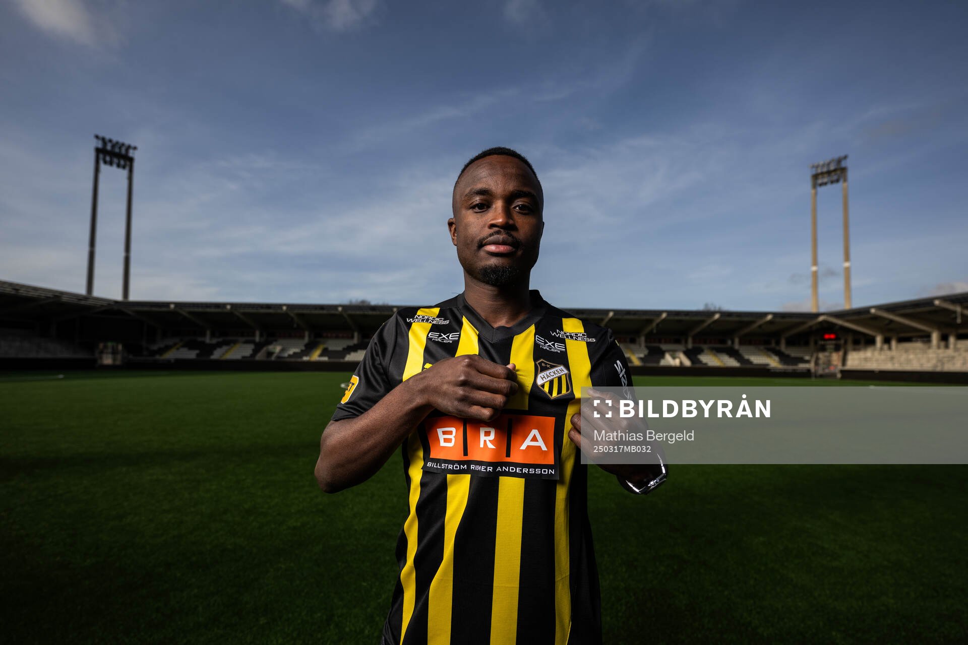 Häckens nyförvärv Brice Wembangomo