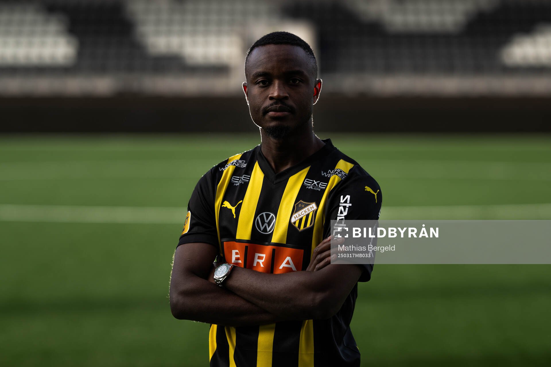 Häckens nyförvärv Brice Wembangomo