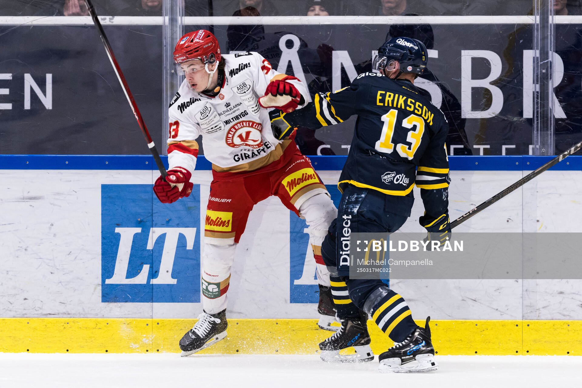 Kalmars Arvid Hurtig och Södertäljes Henrik Eriksson