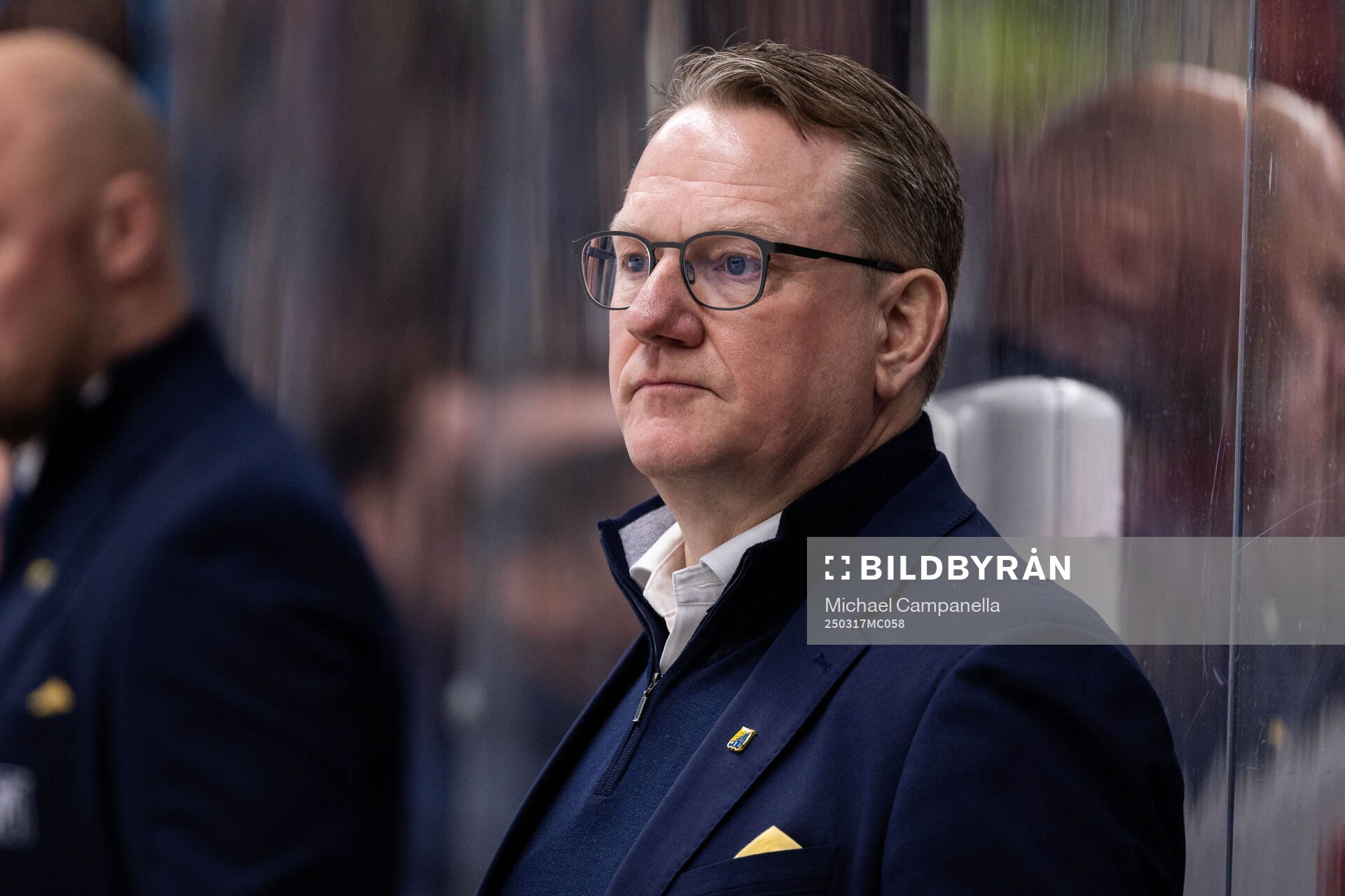 Södertäljes tränare Magnus Bogren