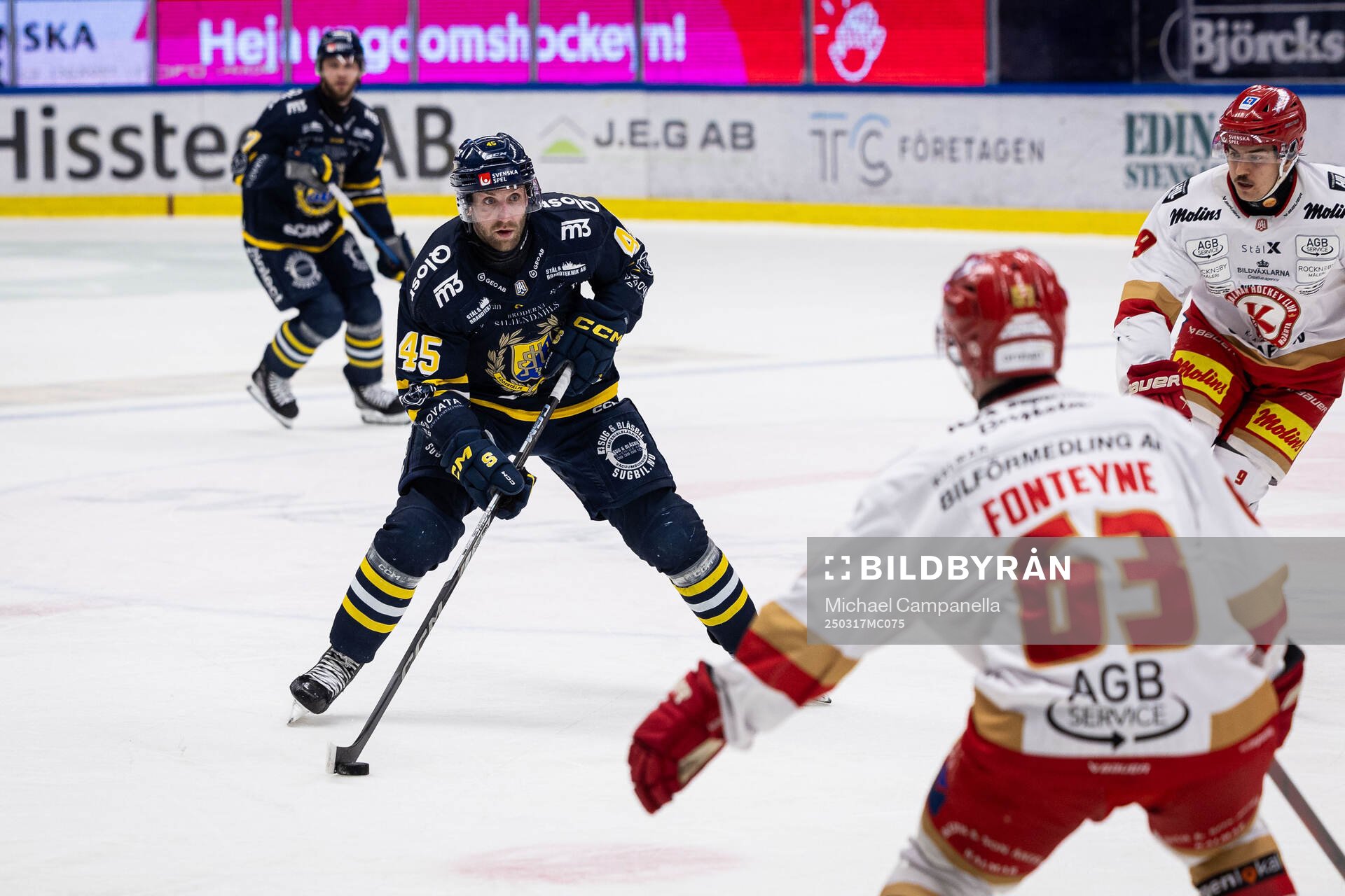 Södertäljes Sebastian Dyk