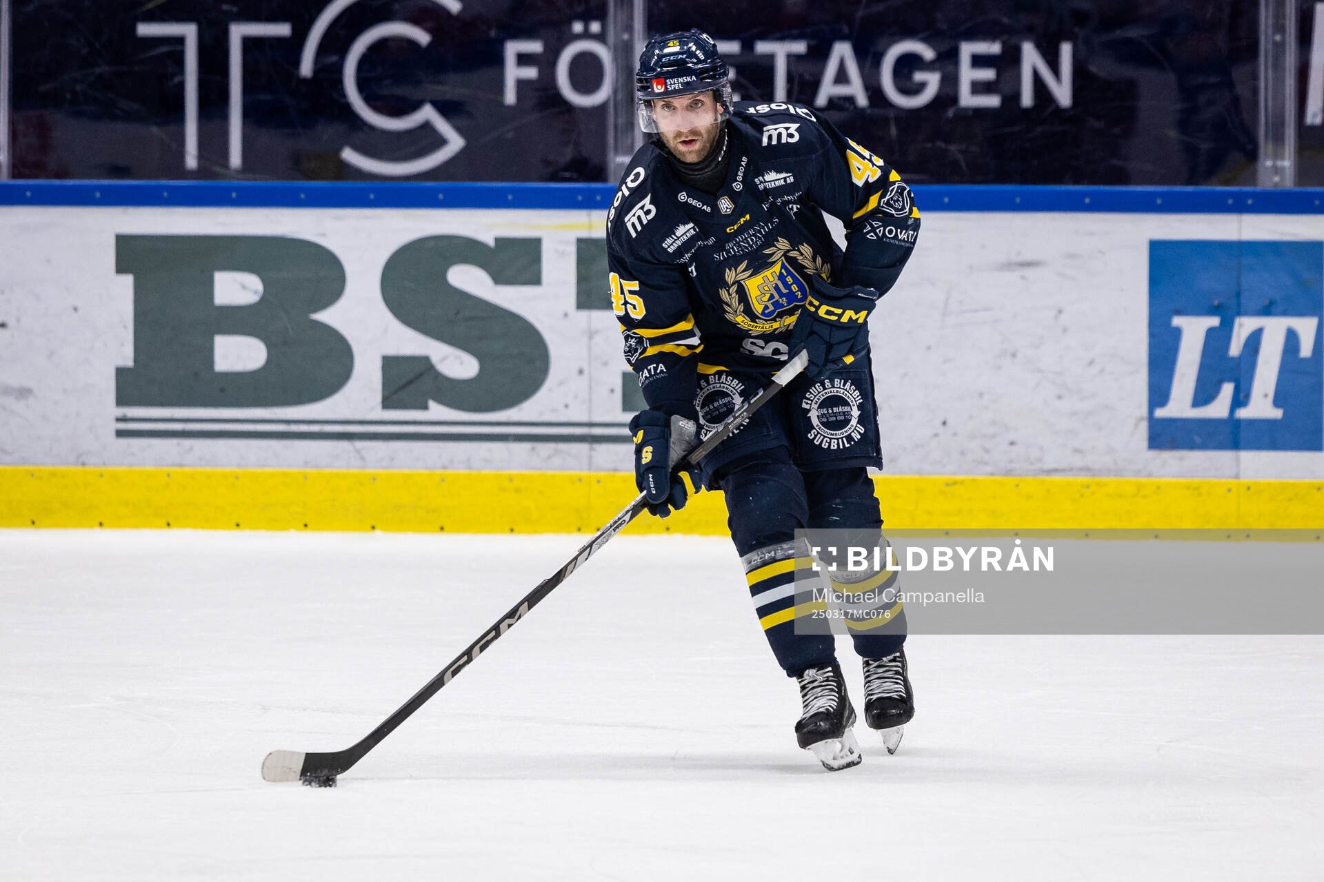 Södertäljes Sebastian Dyk