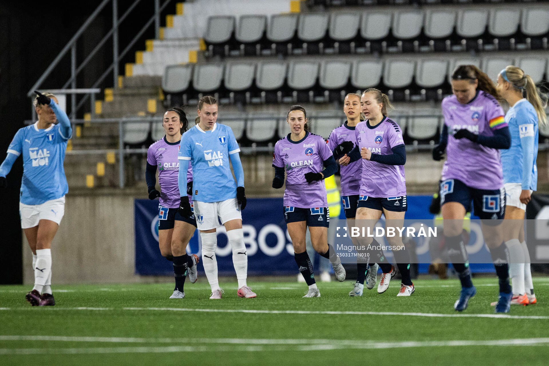 Linköpings Maria Olafsdottir Gros jublar med lagkamrater