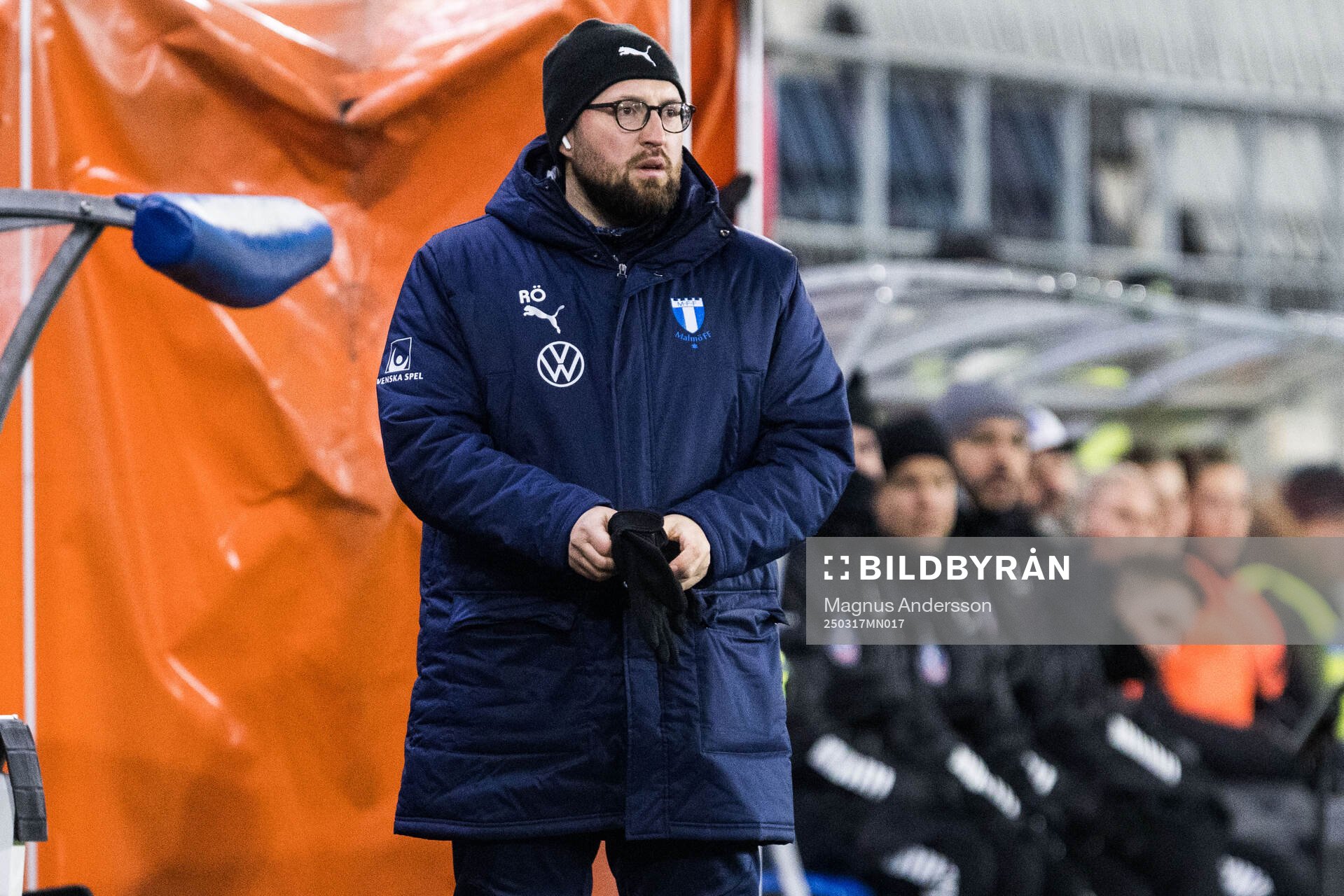 Malmö FFs tränare Jonas Valfridsson