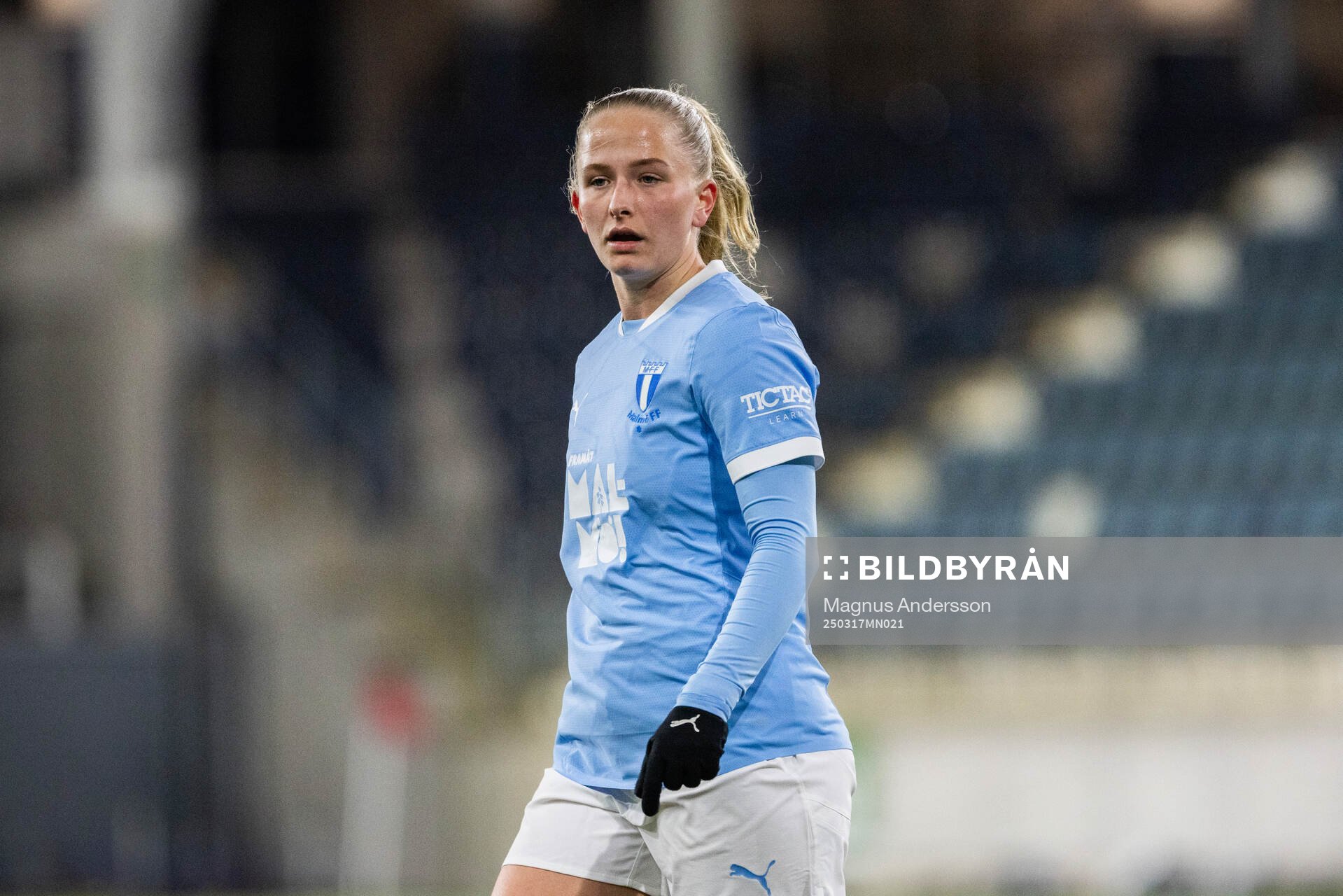 Malmö FFs Tuva Skoog deppar