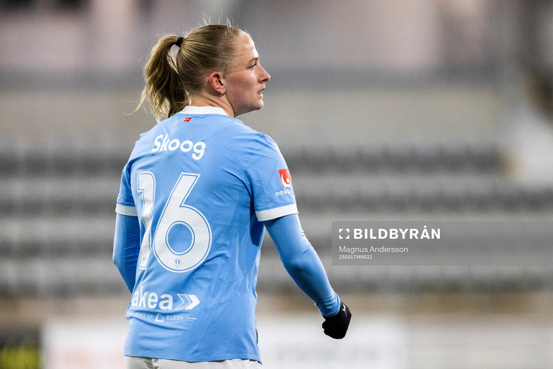 Malmö FFs Tuva Skoog deppar