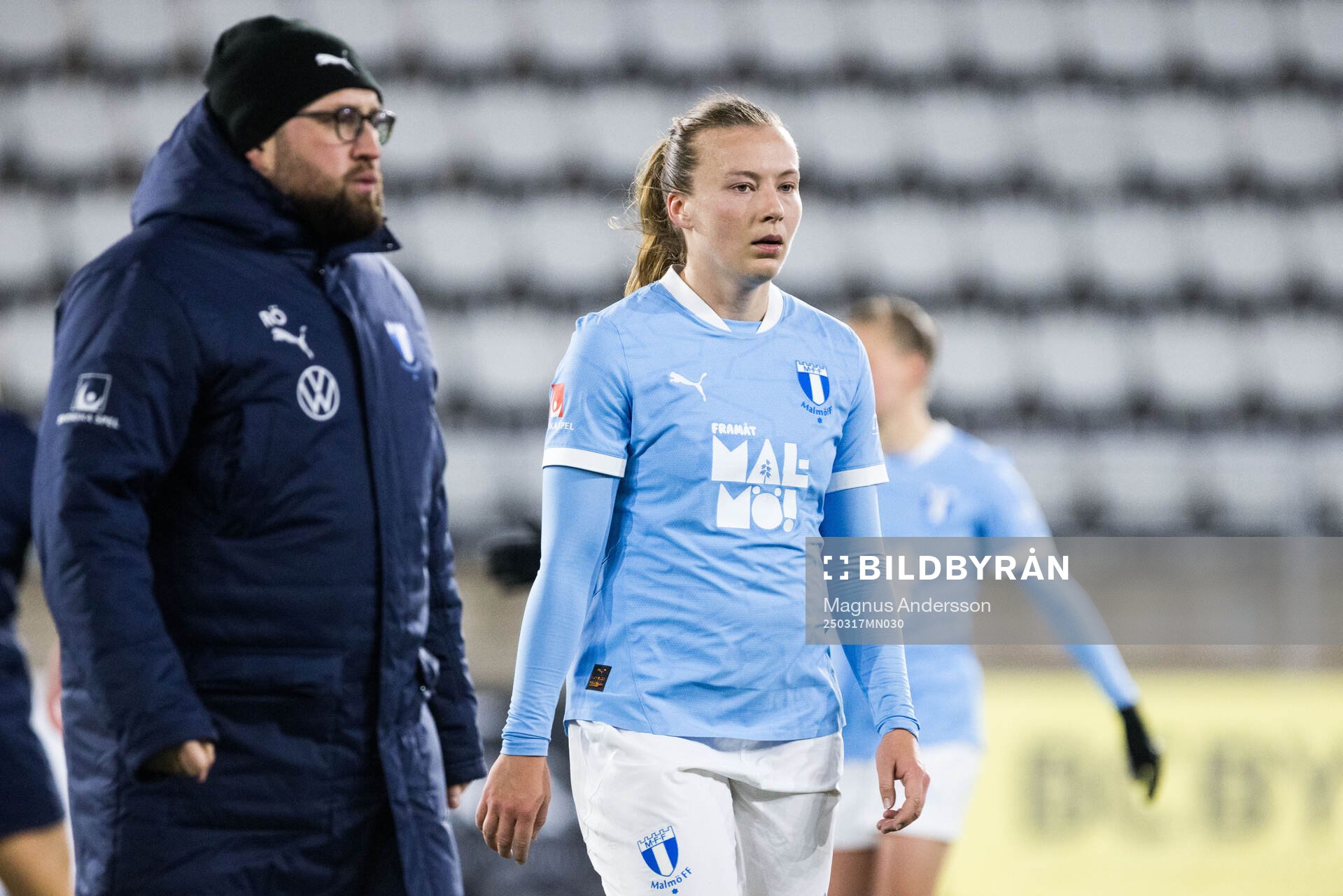 Malmö FFs Sara Kanutte Sørensen Fornes deppar