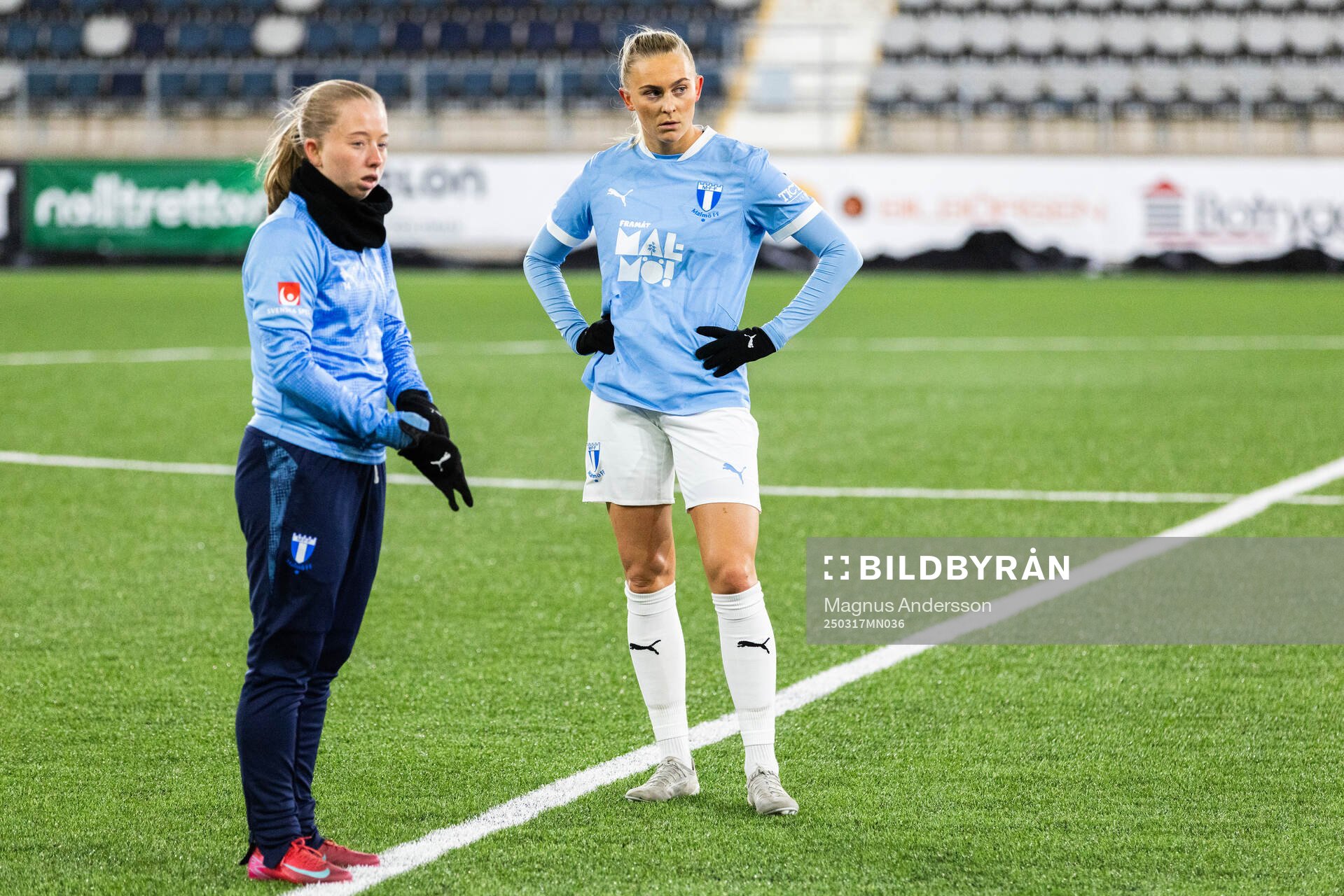 Malmö FFs Beatrice Persson deppar