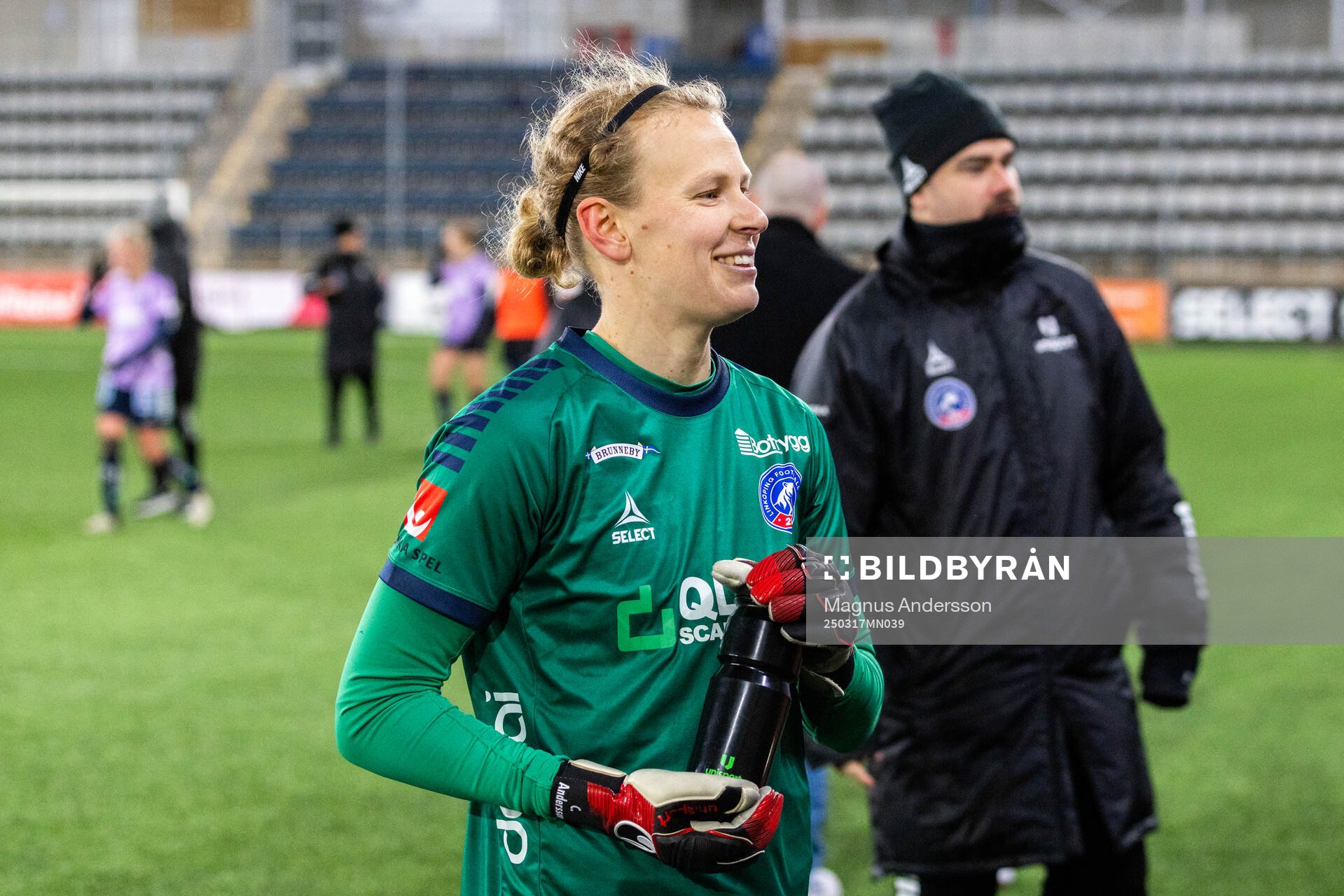 Linköpings målvakt Cajsa Andersson