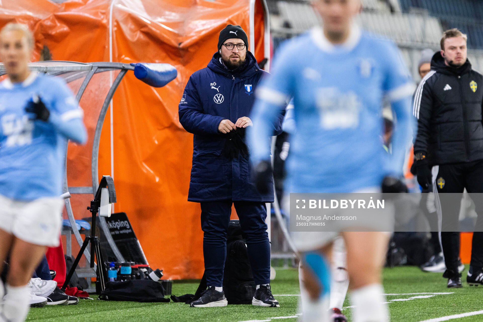 Malmö FFs tränare Jonas Valfridsson