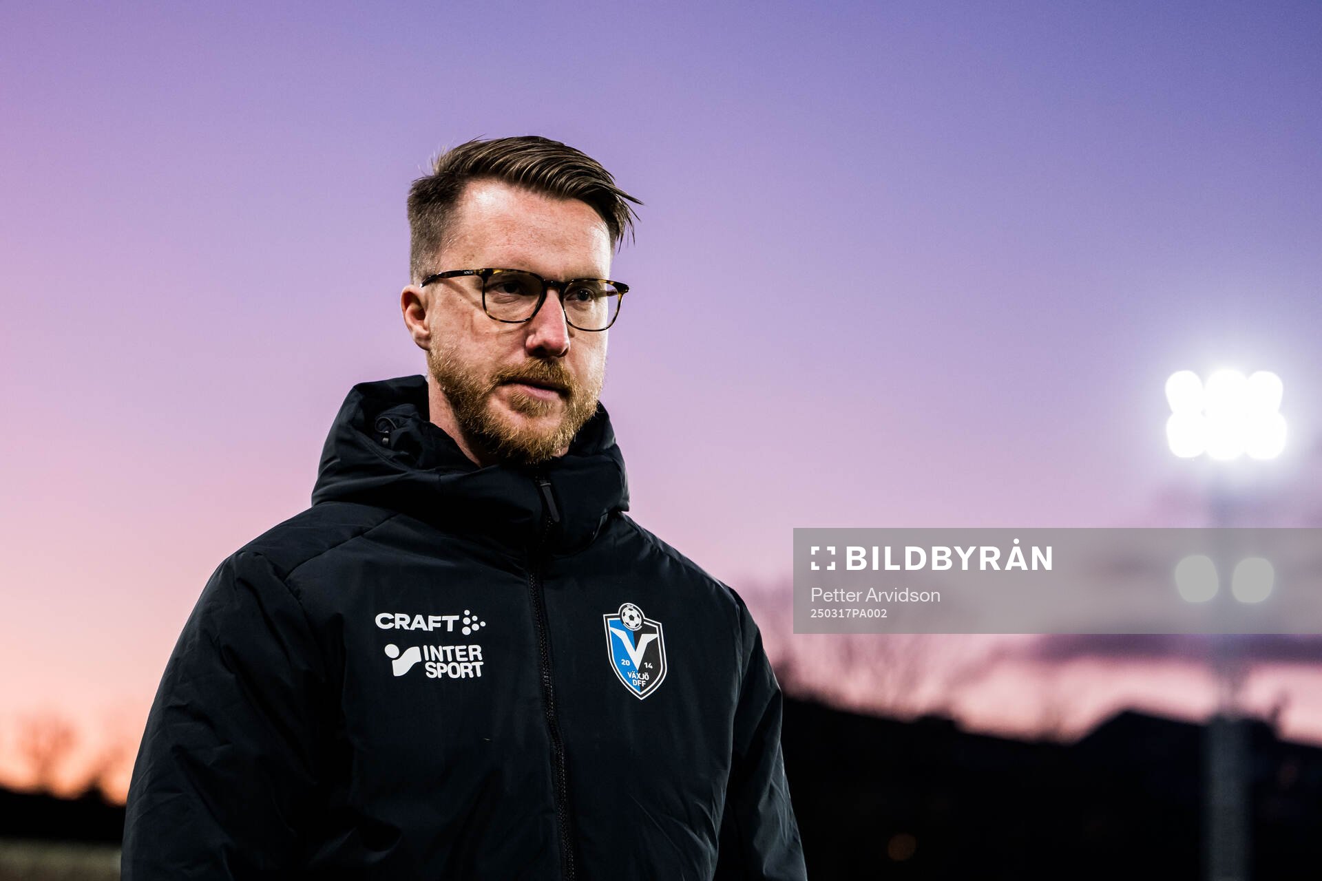 Växjö DFFs huvudtränare Olof Unogård