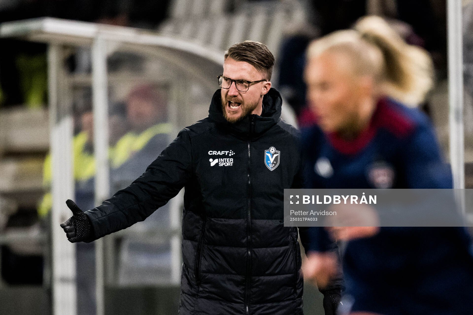 Växjö DFFs huvudtränare Olof Unogård
