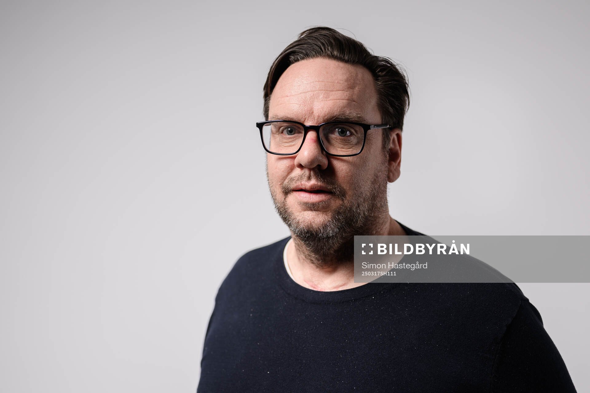 Thomas Hasselgren, SEF poserar för porträtt under fotbollsallsvenskans upptaktsträff den 17 mars 2025 i Stockholm. 