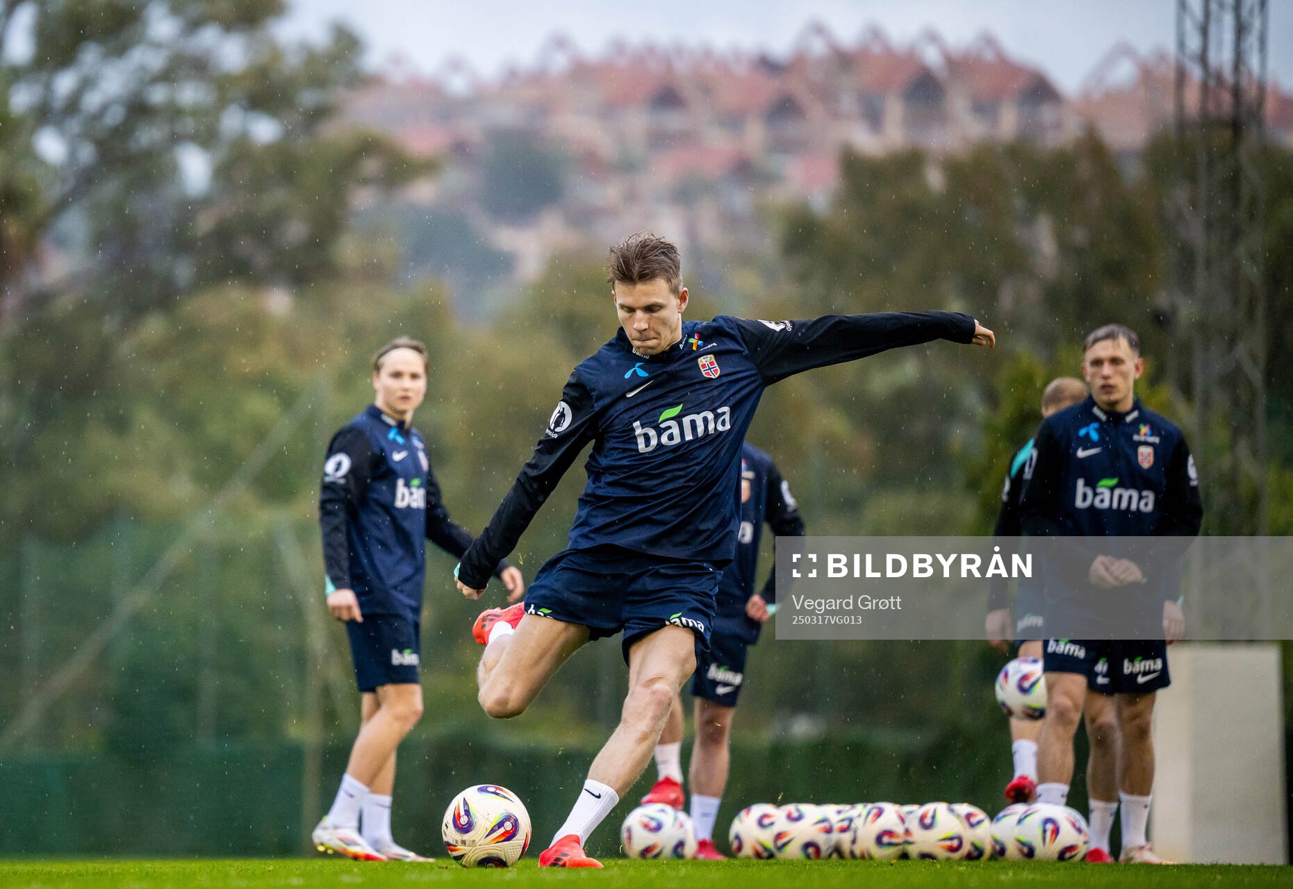 Jens Petter Hauge of the Norwegian national football team