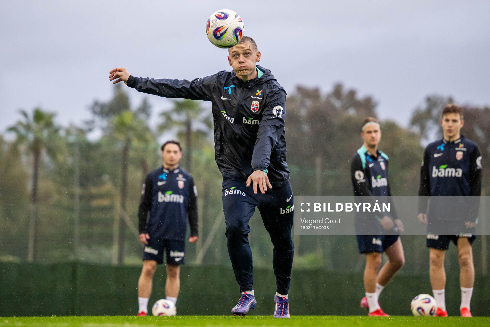 Julian Ryerson of the Norwegian national football team