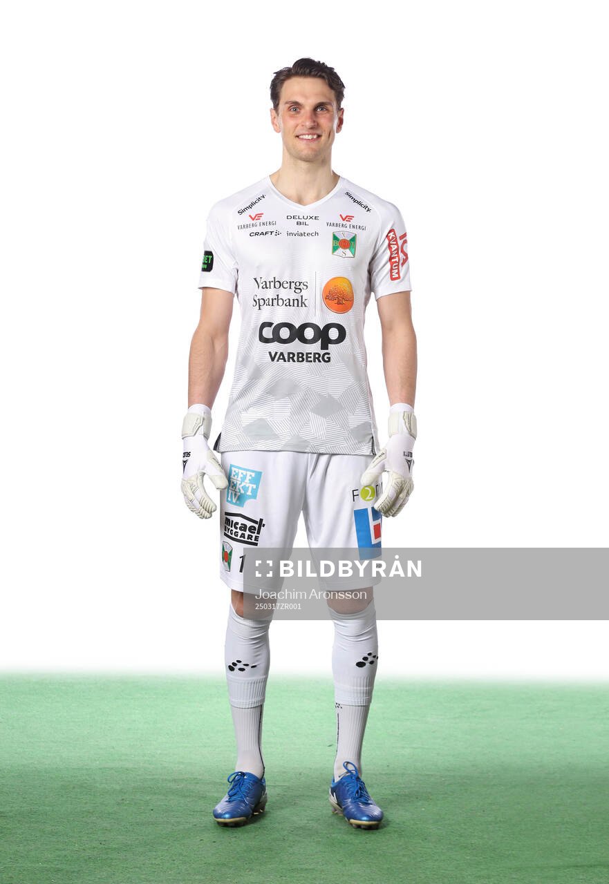 Varbergs målvakt Oscar Ekman