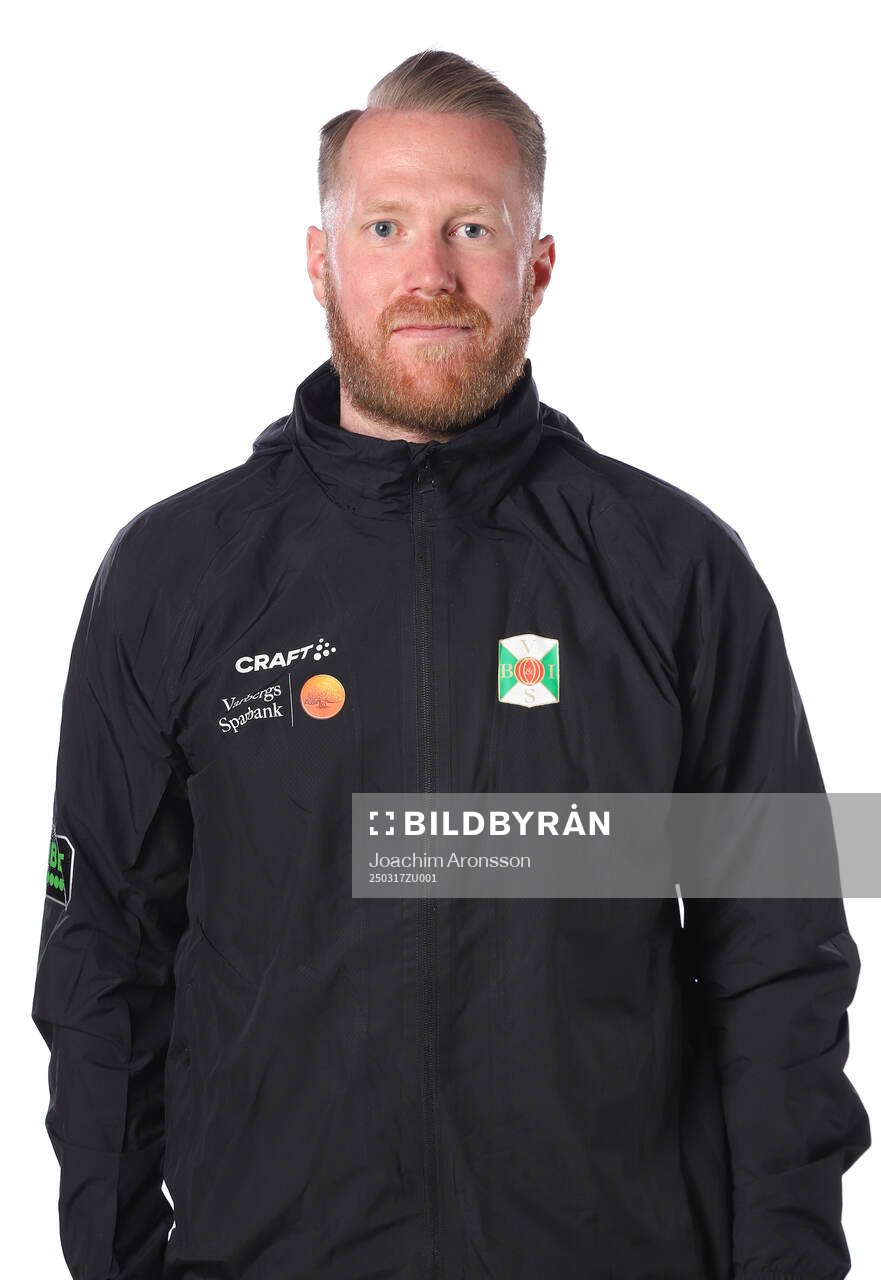 Varbergs målvaktstränare Fredrik Backe