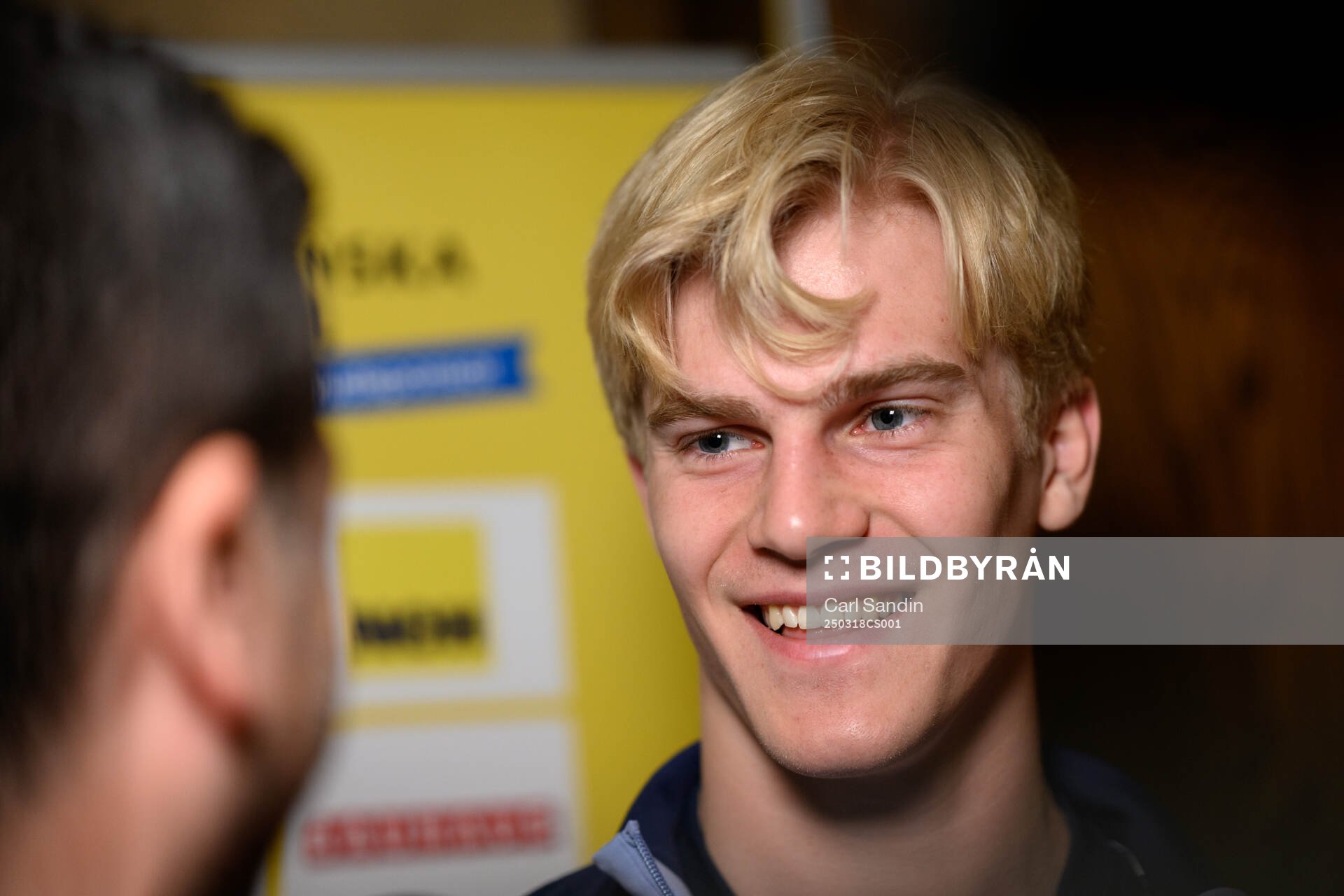 Lucas Bergvall of the Swedish men's national football team